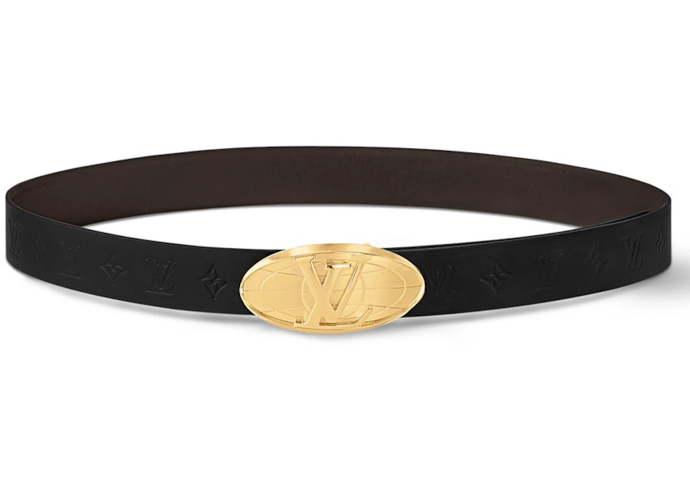 Louis Vuitton LV Fiction 30mm Reversible Belt Brown - 3