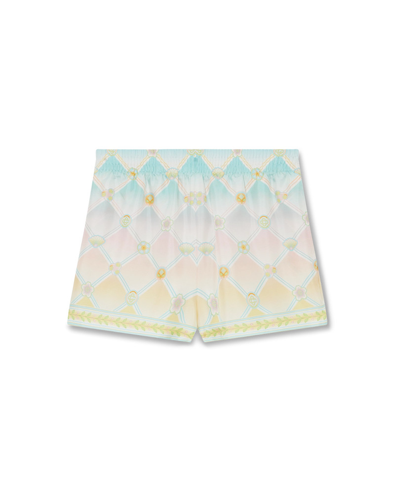 Candy Icons Silk Twill Shorts | Casablanca Paris - 1