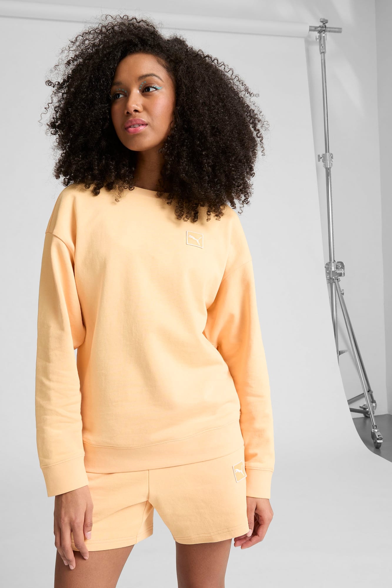 Essentials Elevated Women's Comfort Crew Sweatshirt - 3