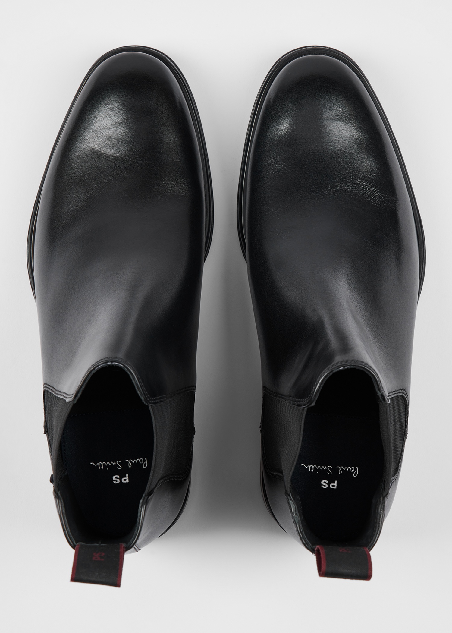 Black Leather 'Augustus' Boots - 5