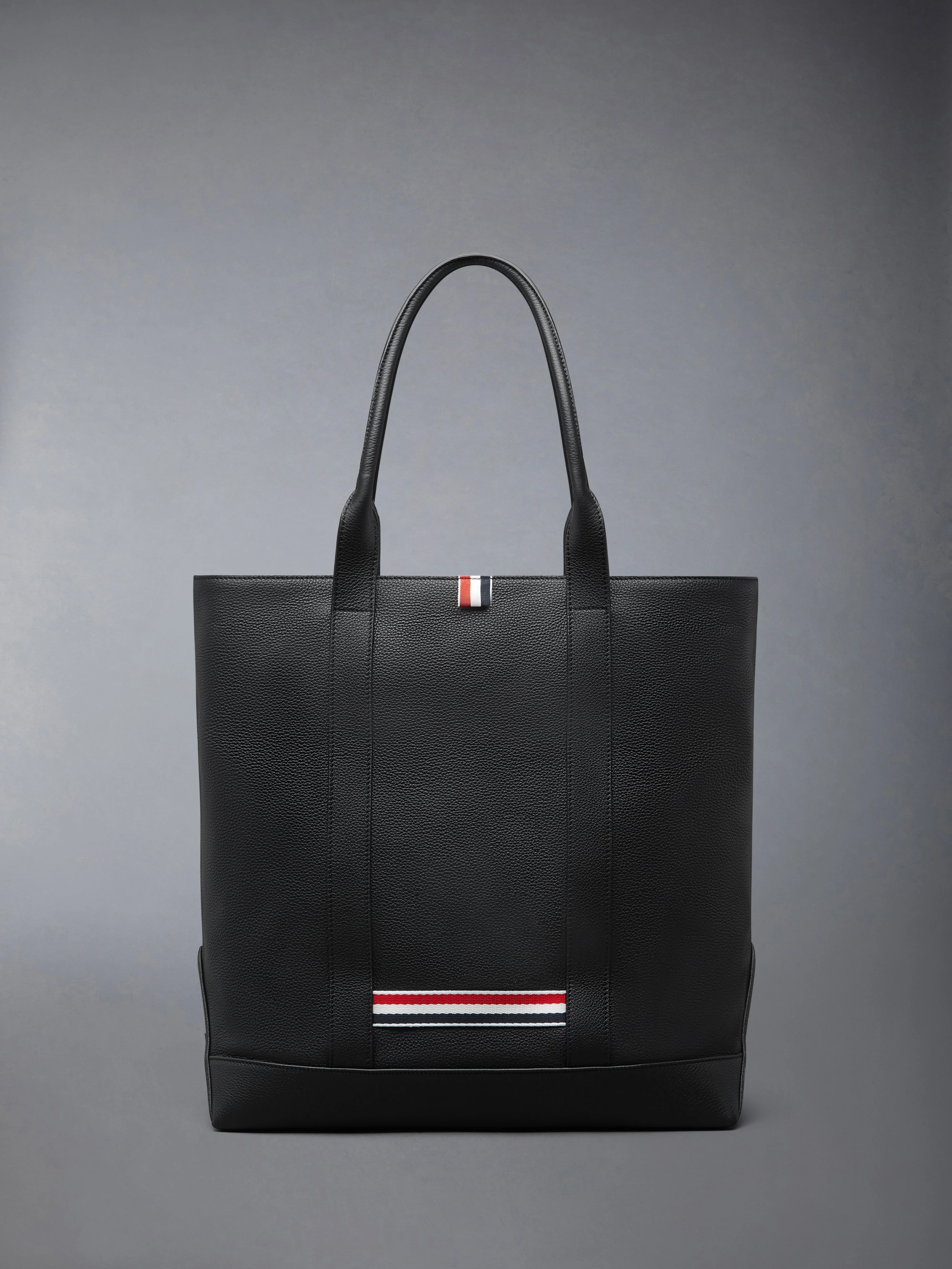 VERTICAL TOOL TOTE IN SOFT PEBBLE GRAIN LEATHER - 1