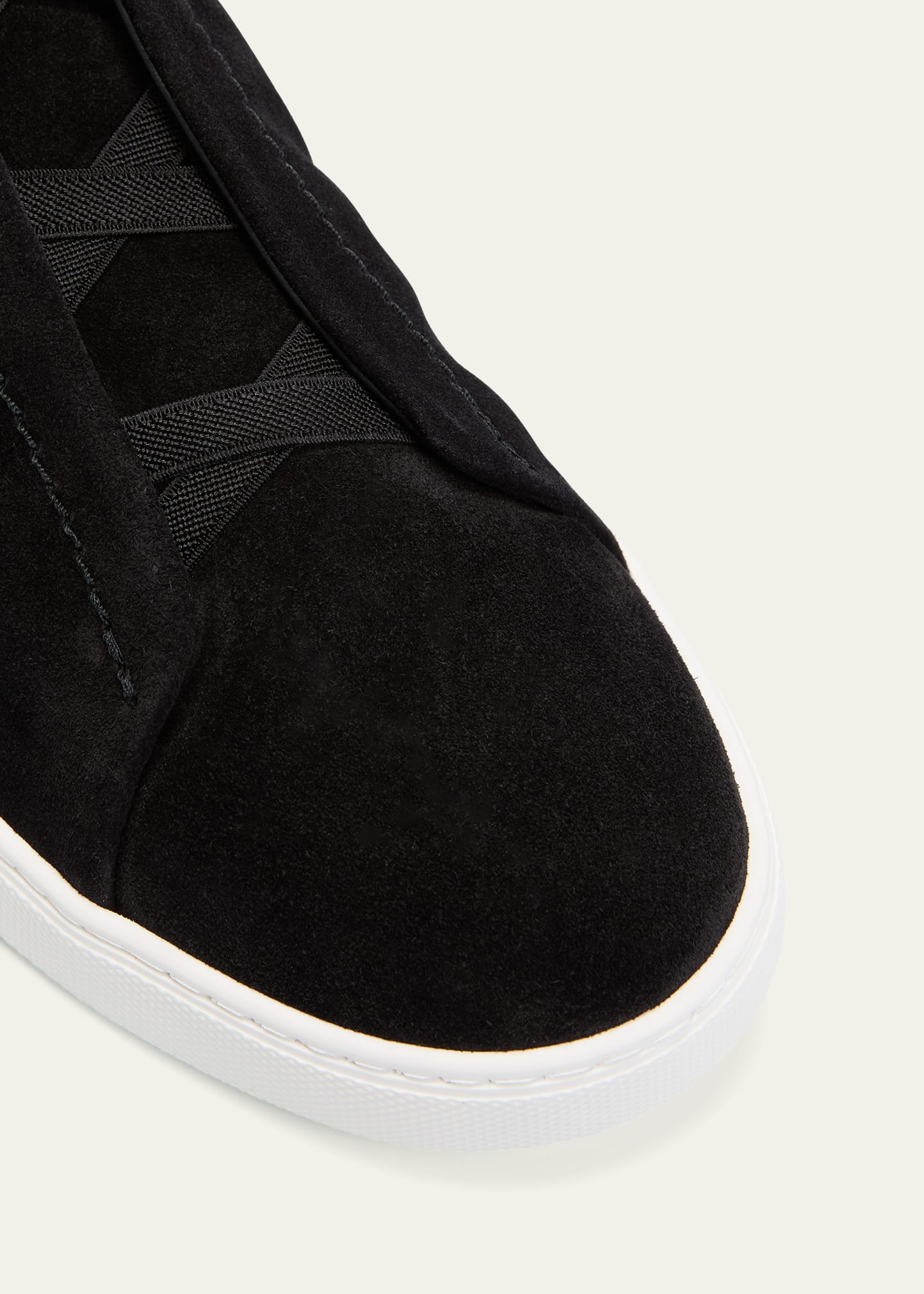 Men's Triple Stitch Suede Sneakers - 6