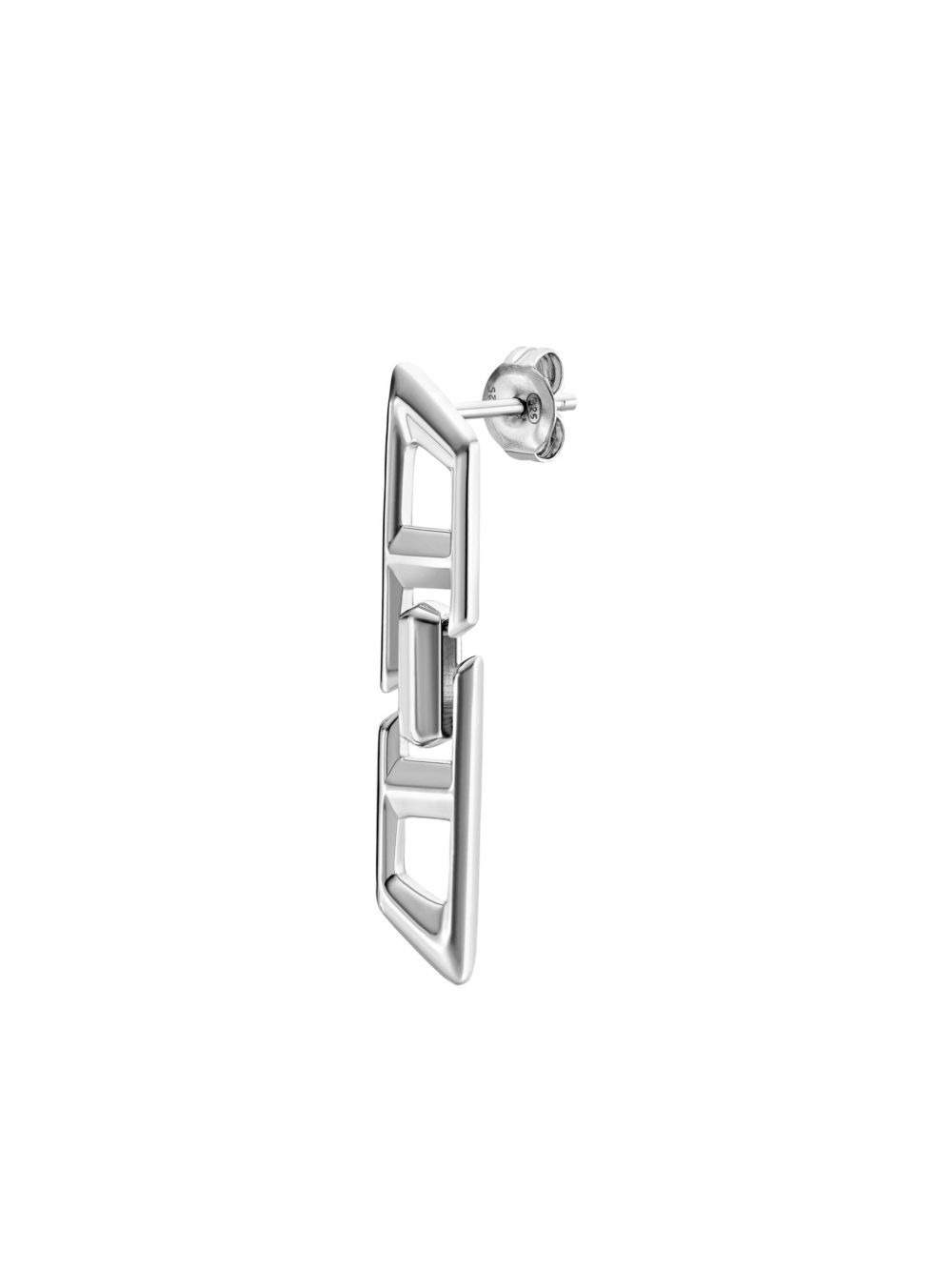 D logo earrings - 2