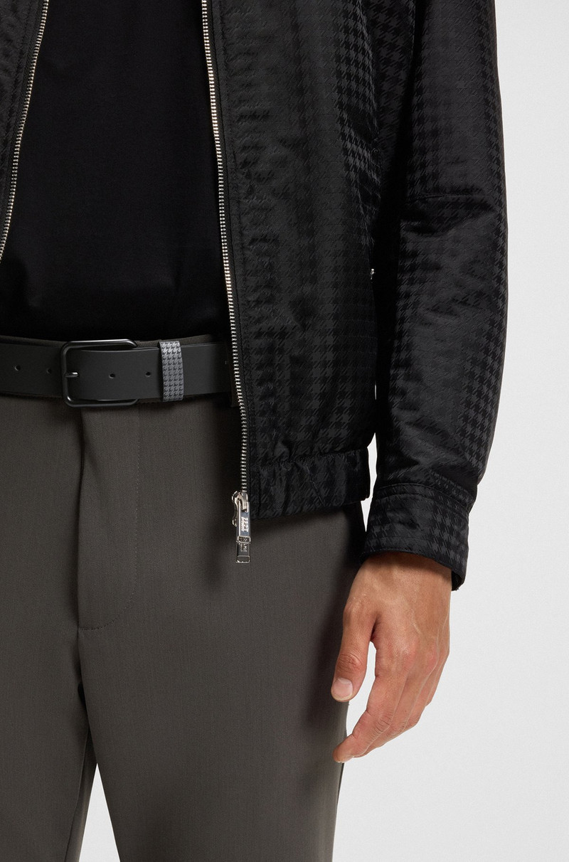 BOSS PORSCHE X BOSS BELT IN ITALIAN LEATHER WITH PATTERNED KEEPER outlook