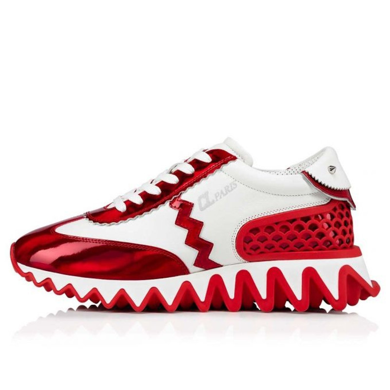 Christian Louboutin Loubishark Woman LOUBI/BIANCO outlook