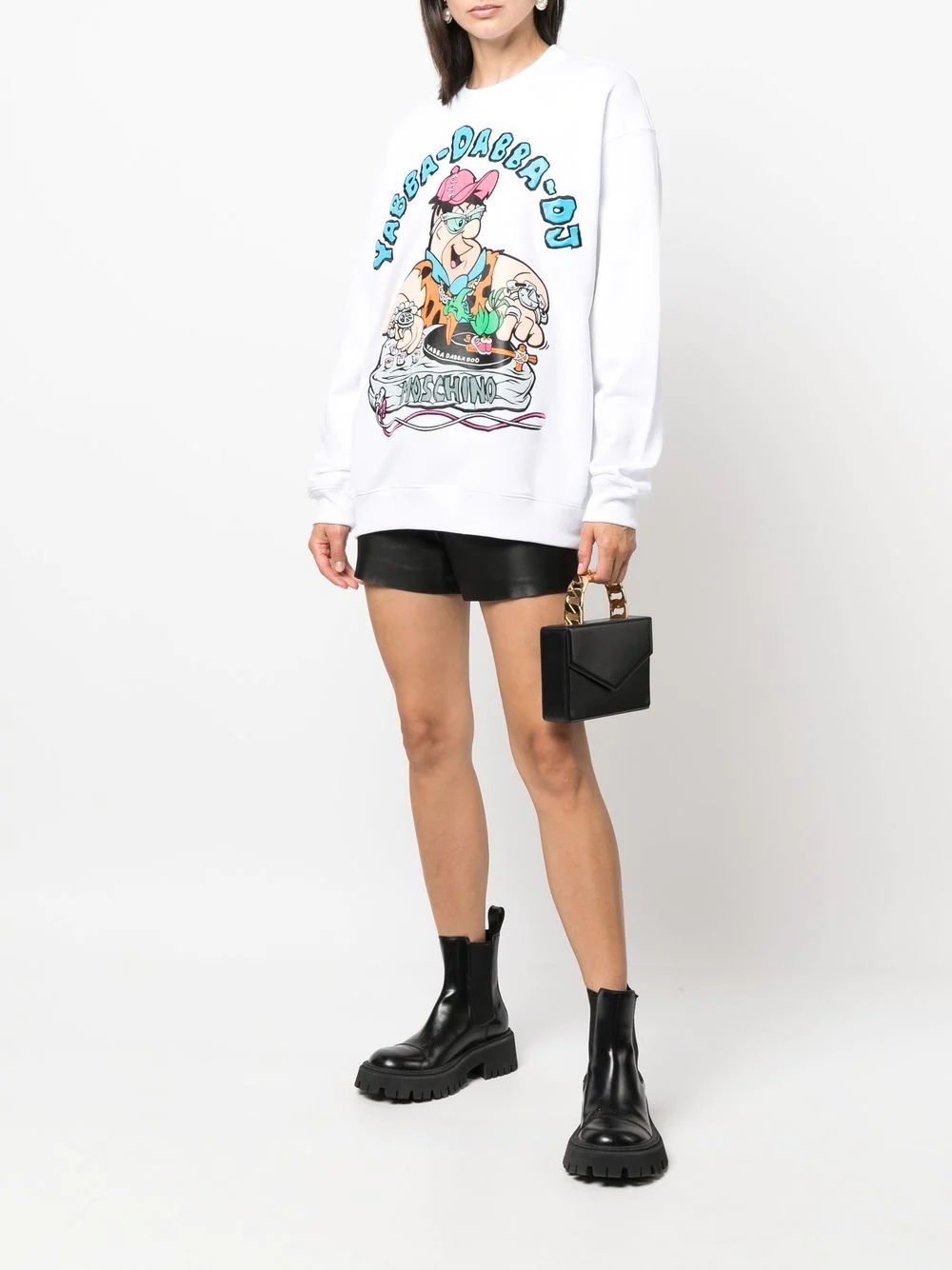 Flintstones print sweatshirt - 3