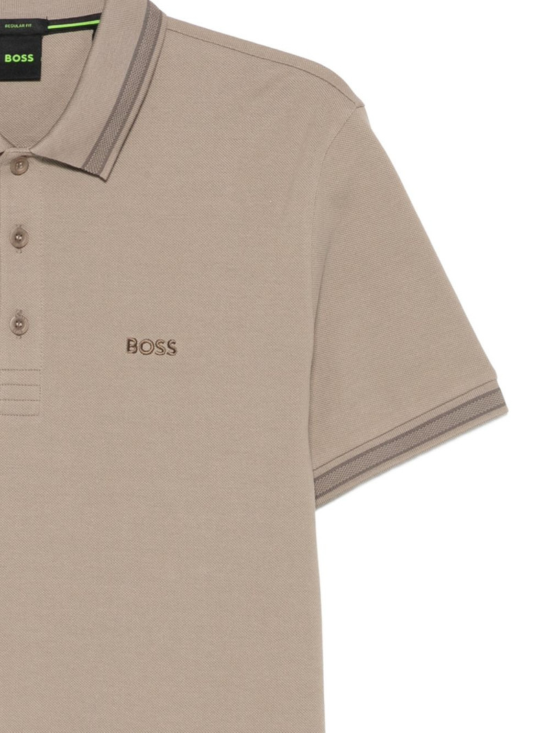 short-sleeve striped polo shirt 3