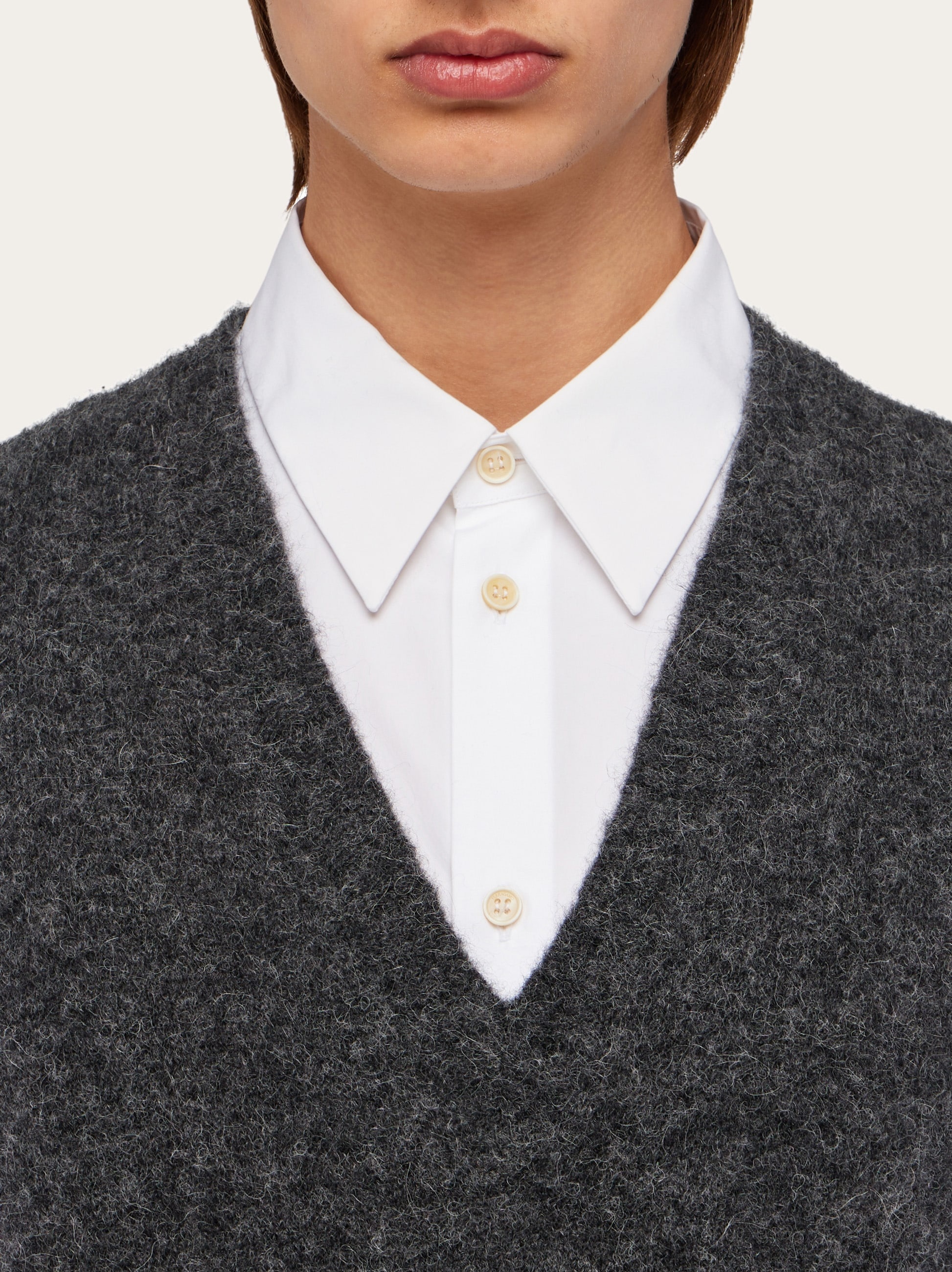 Silk alpaca and cashmere sweater - 4