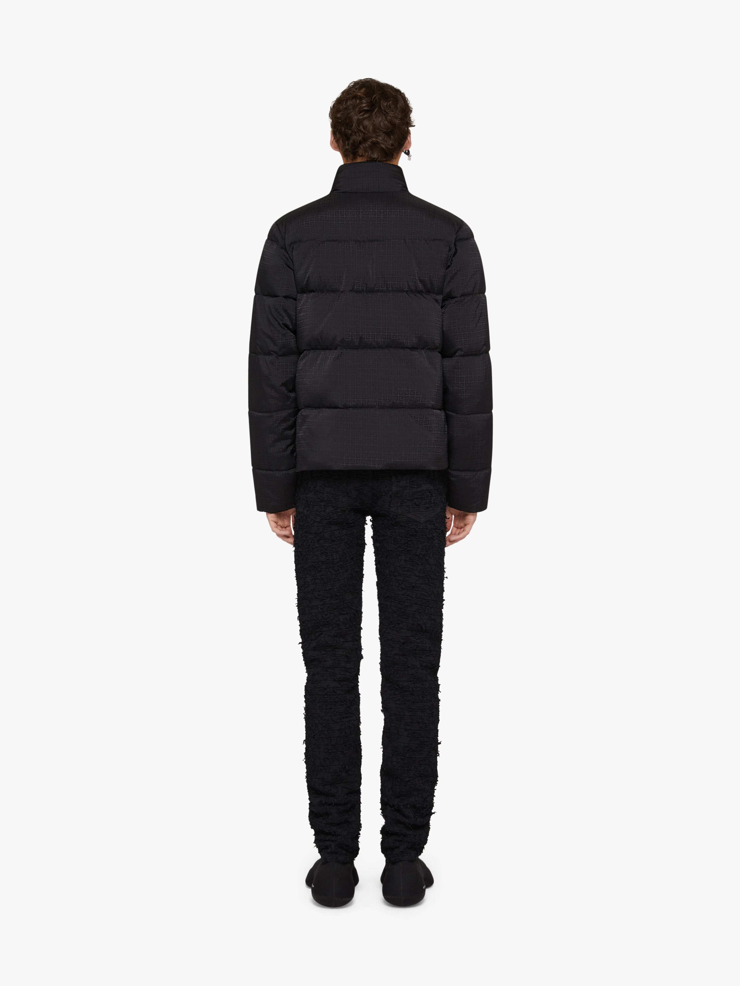 PUFFER JACKET IN 4G JACQUARD - 4