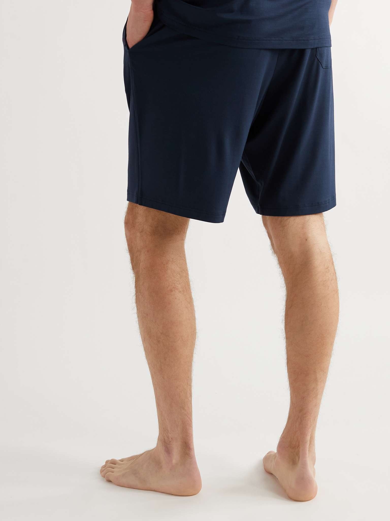 Stretch Micro Modal Jersey Lounge Shorts - 3