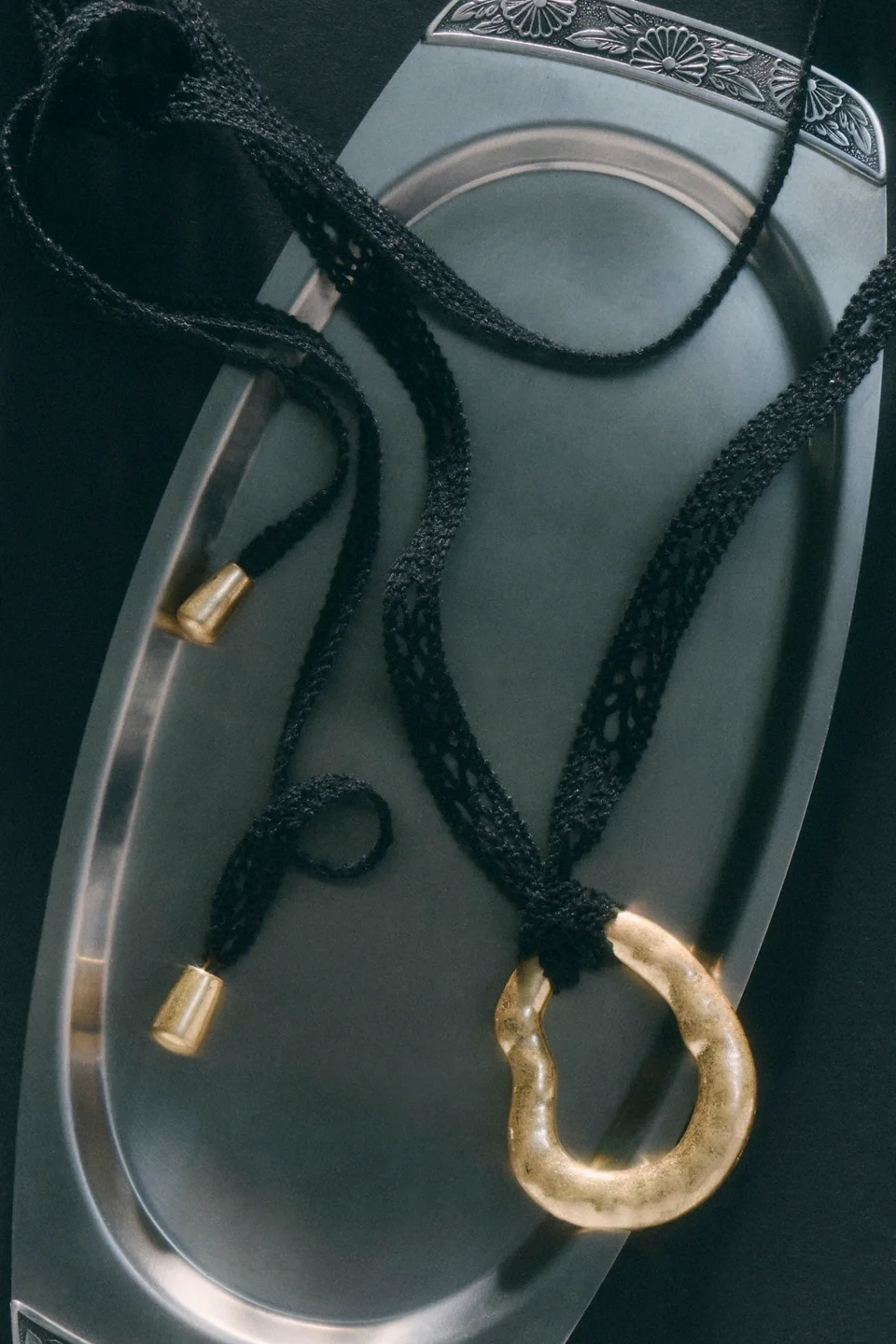 Moon Lariat Necklace - 1