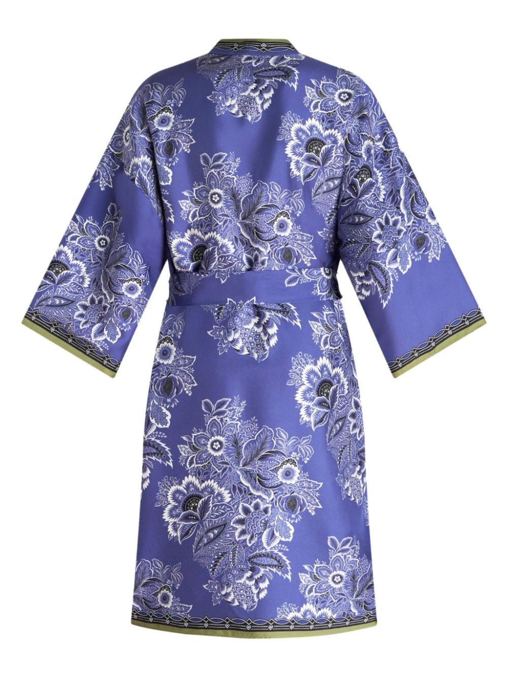 Kesa floral-print silk robe - 6