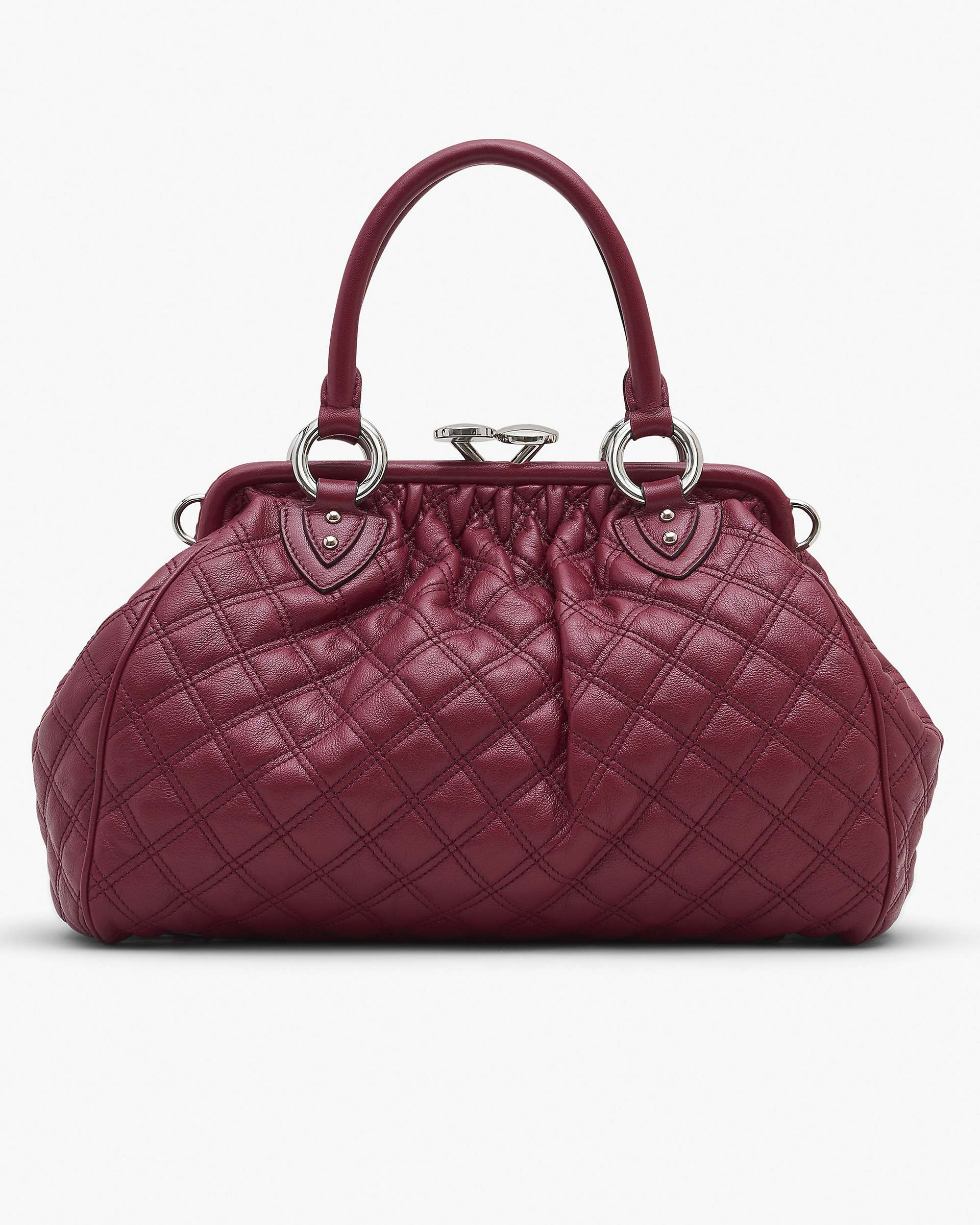 RE-EDITION QUILTED LEATHER STAM BAG - 4