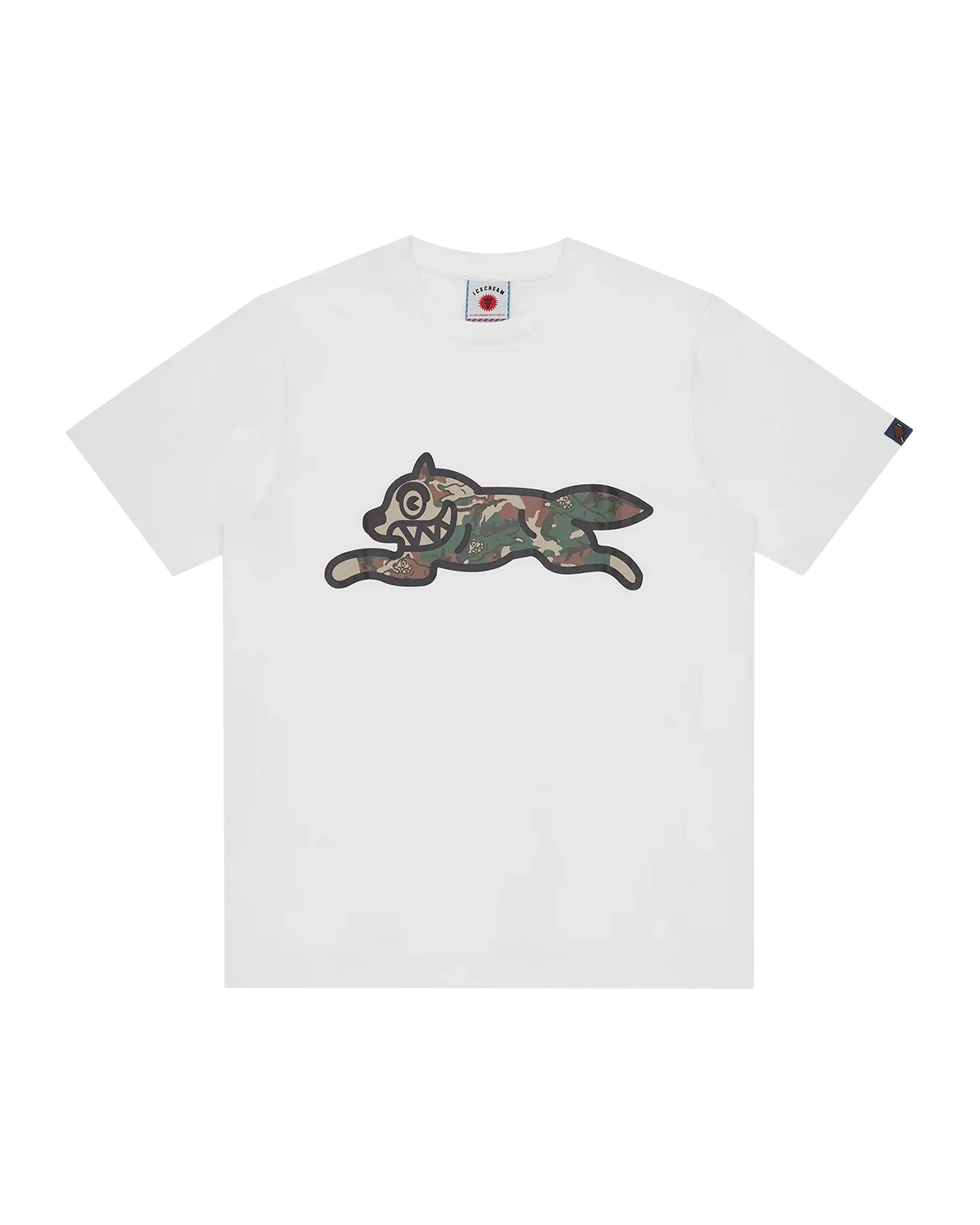 CAMO RUNNING DOG WOODLAND T-SHIRT - 1