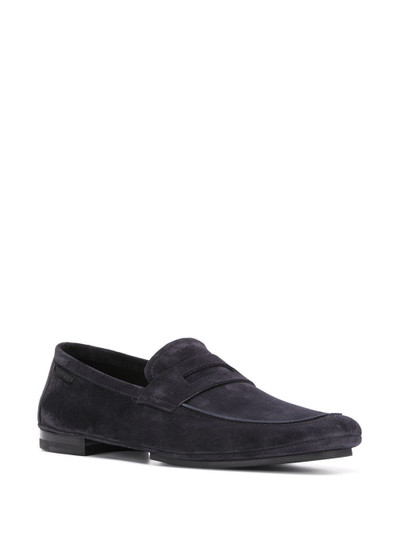 TOM FORD penny strap loafers outlook