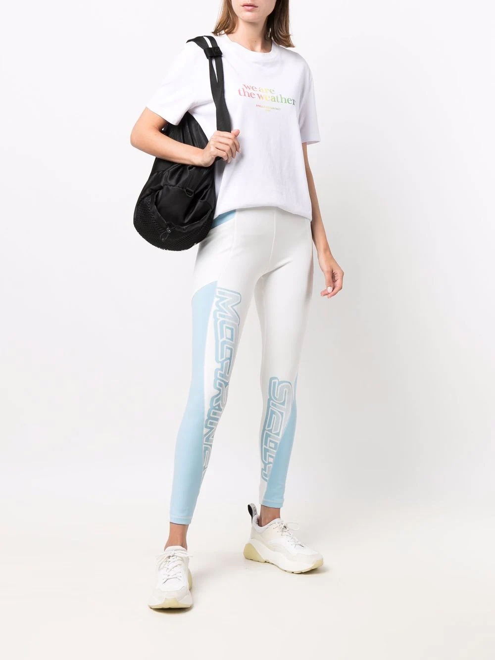 logo-print leggings - 2