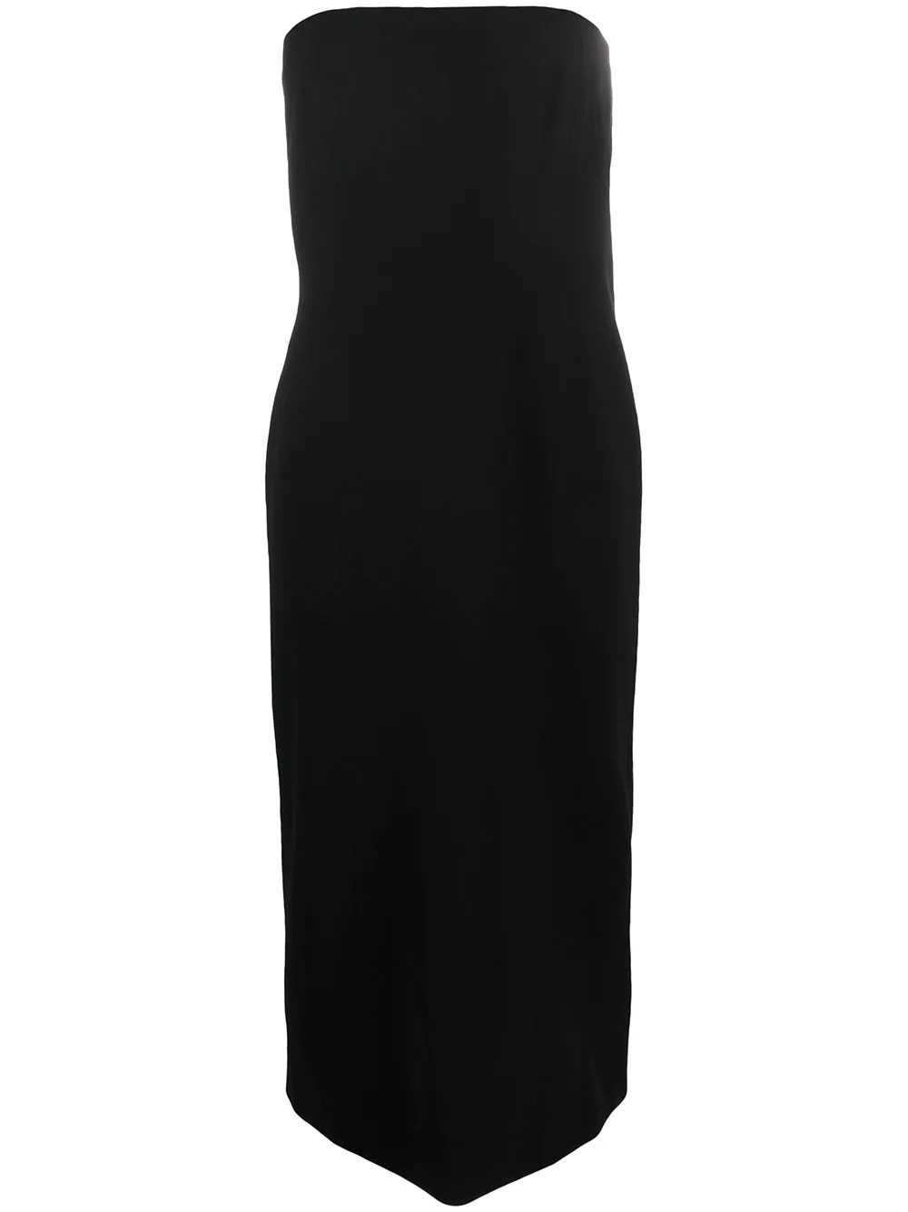 strapless column dress - 1