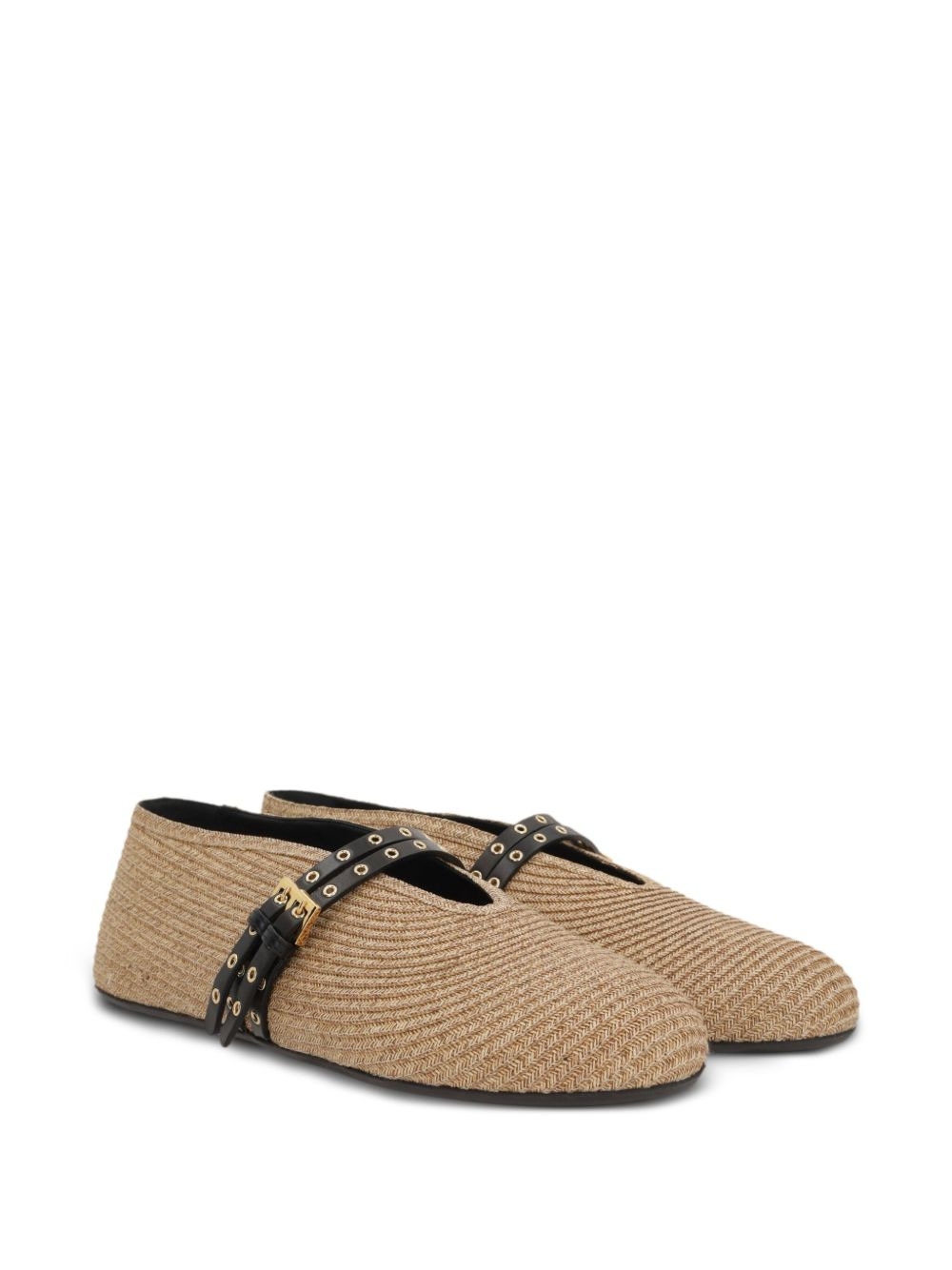 double-strap ballet flats - 2