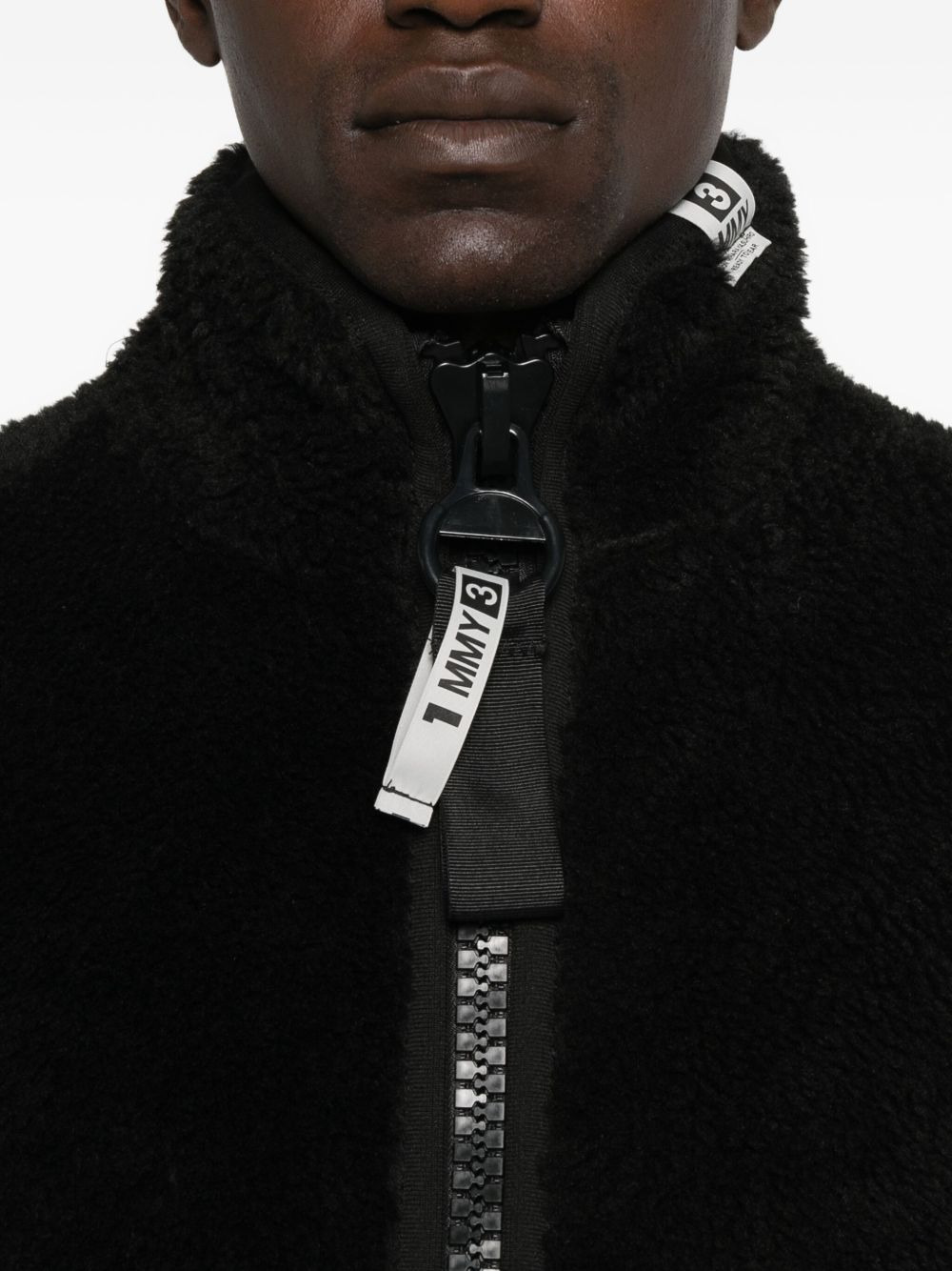 fleece bomber jacket - 5