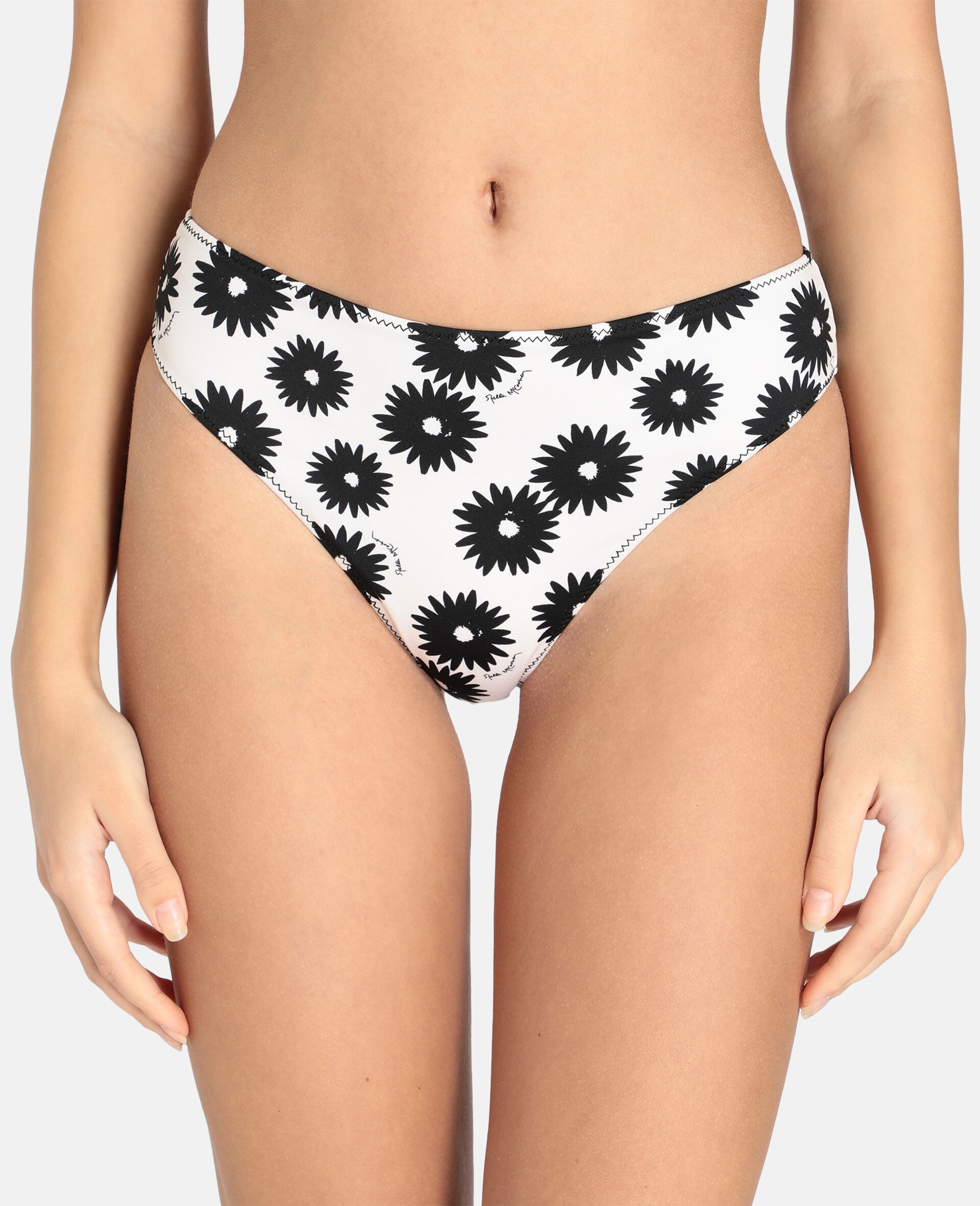 Linda Floral Print High-Leg Bikini Bottoms - 4