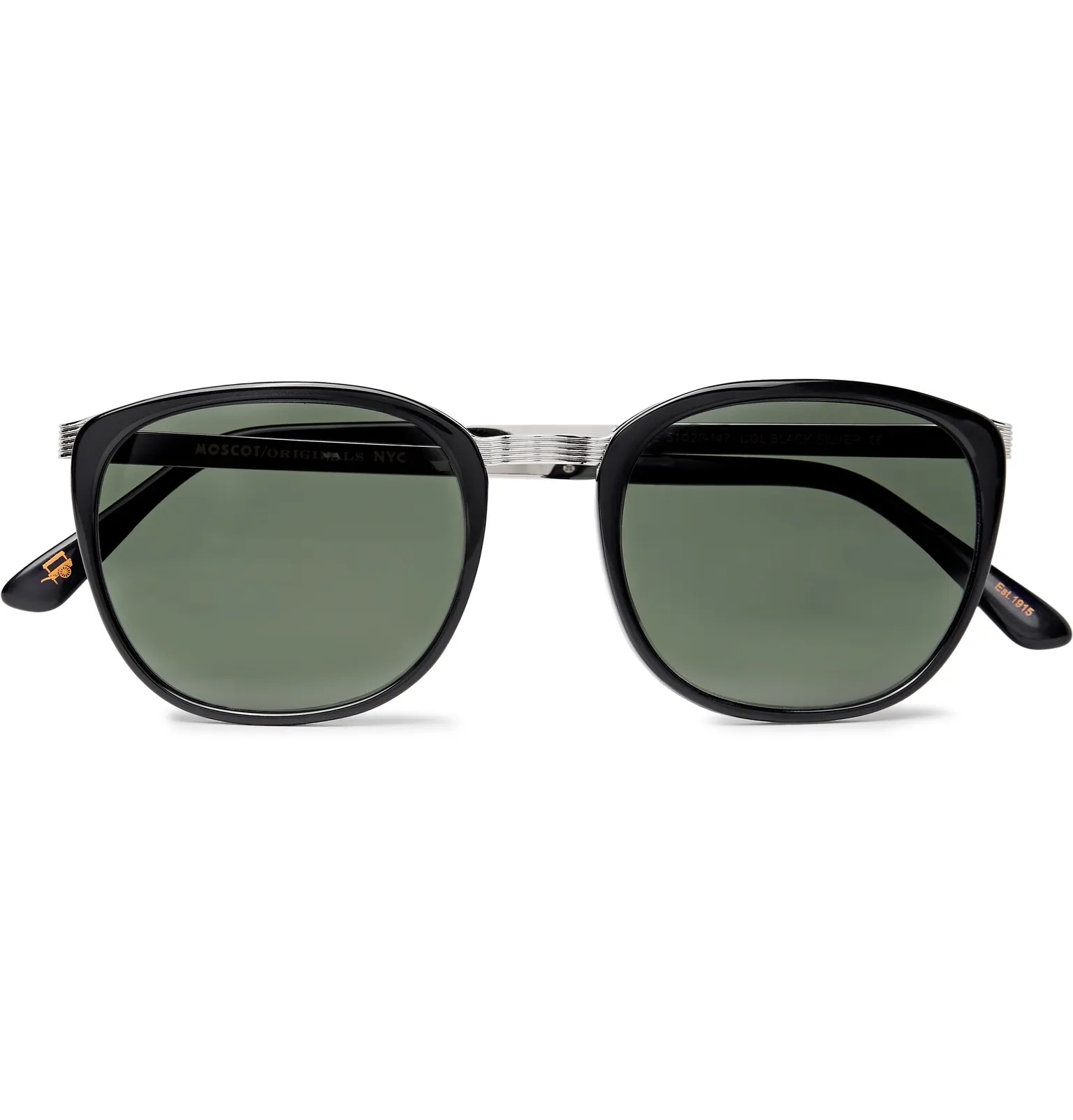 Brude D-Frame Acetate and Silver-Tone Sunglasses - 1