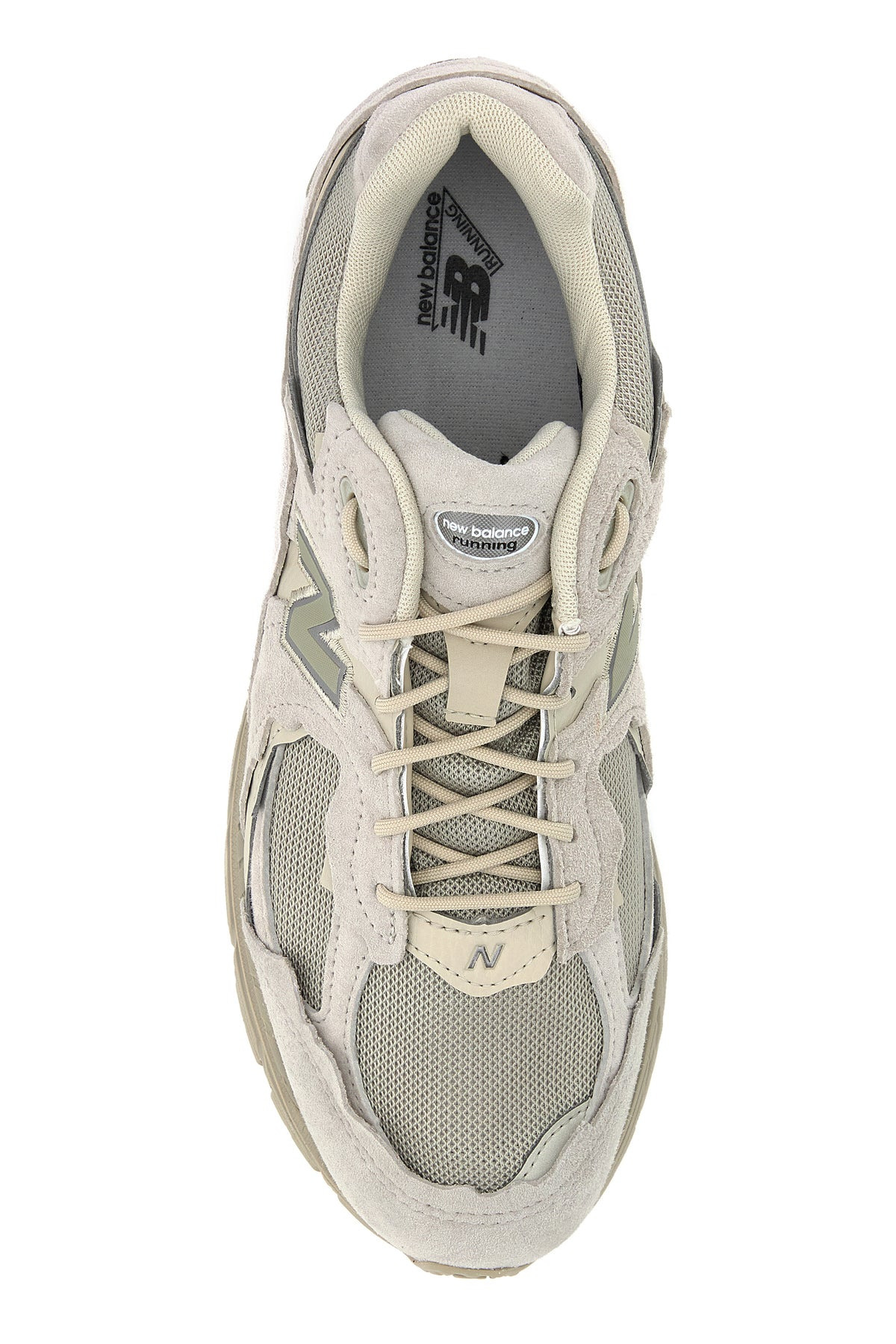 Sand suede and mesh 2002DX Protection Pack sneakers - 4