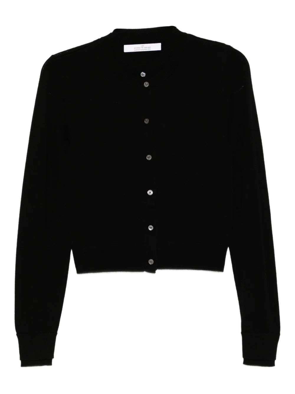 layered cardigan - 1