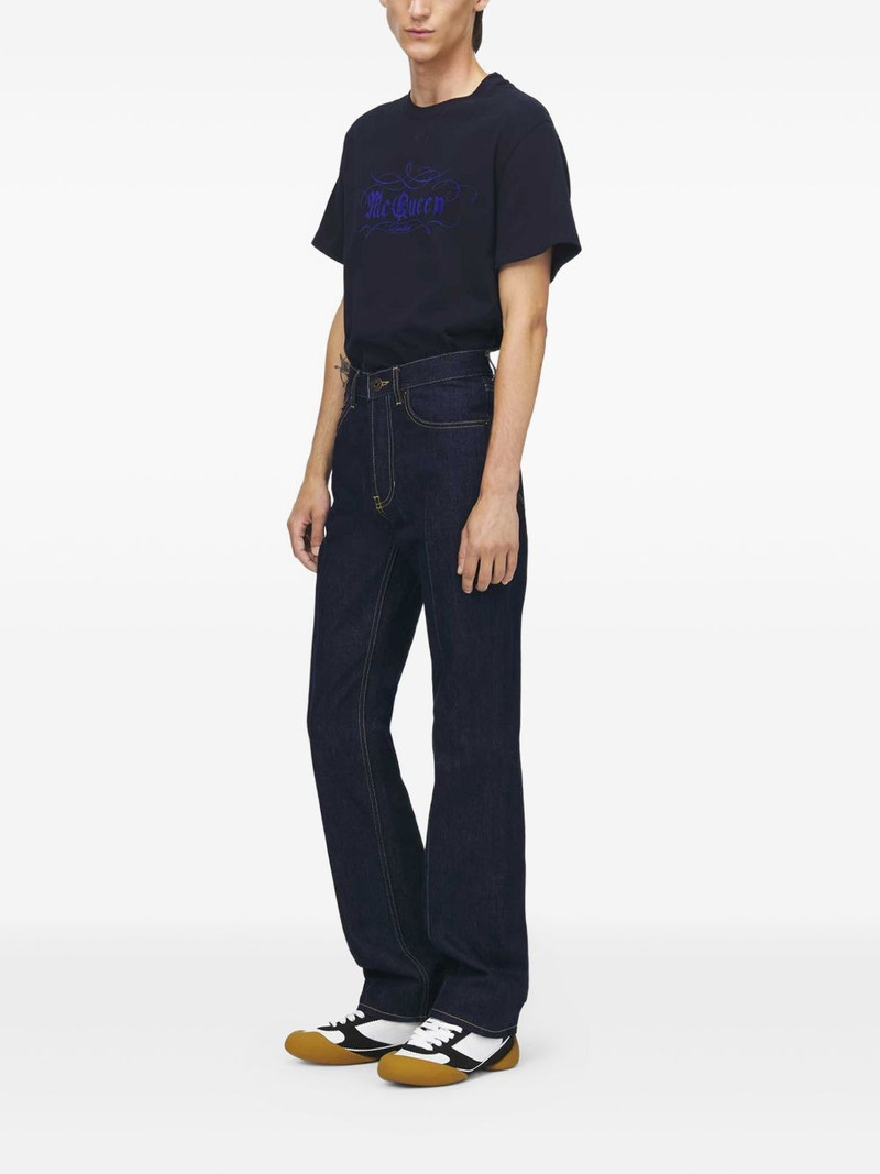 Alexander McQueen straight-leg jeans outlook