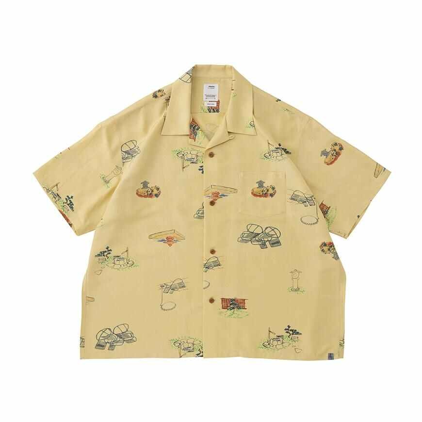 WALLIS SHIRT S/S GARDEN YELLOW - 1