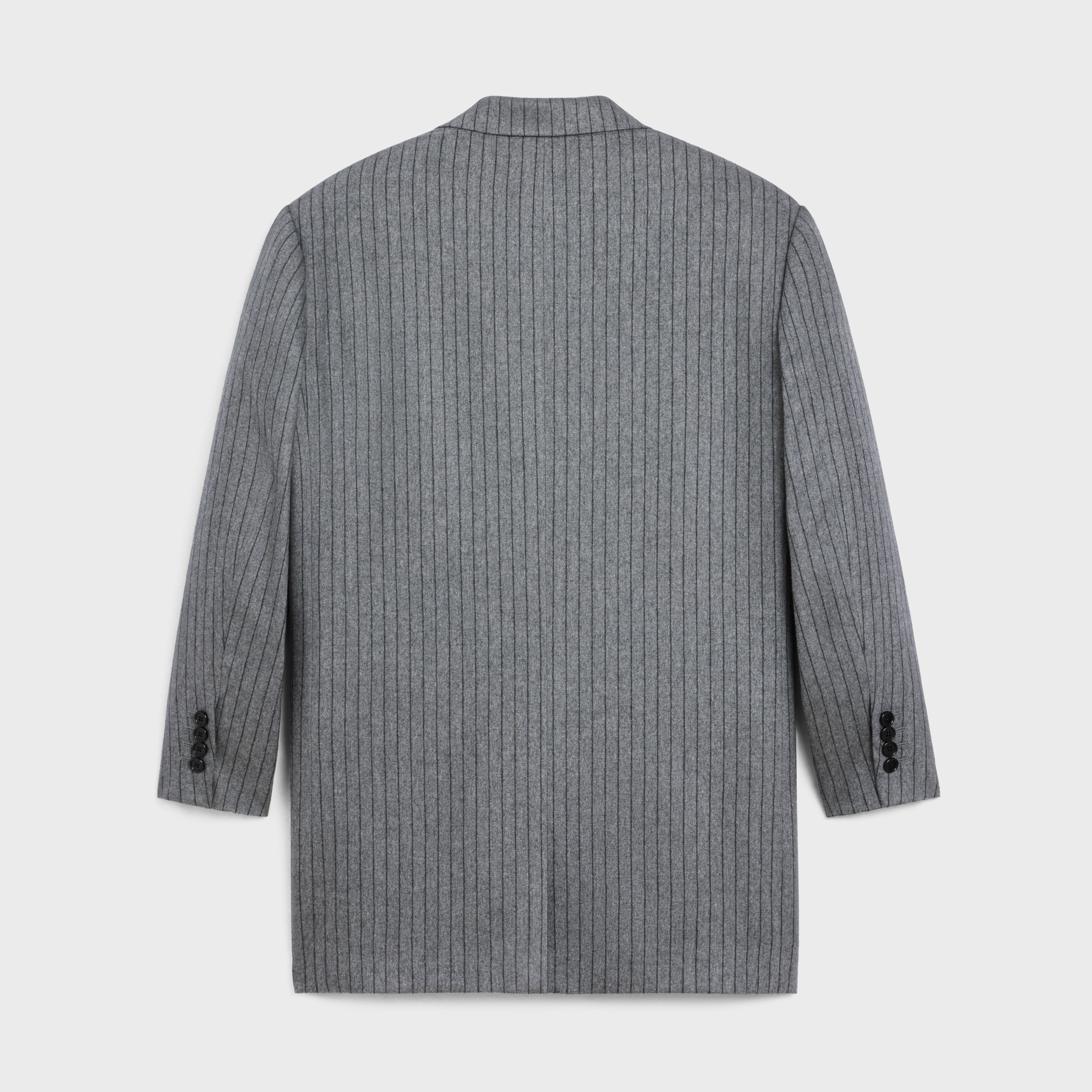 Tomboy jacket in striped Cashmere - 2