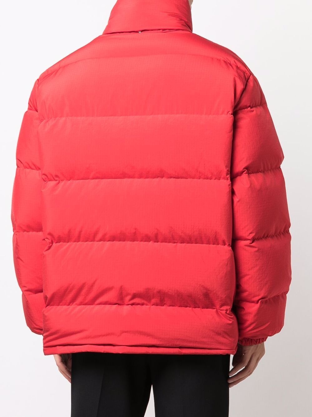 press-stud puffer coat - 4