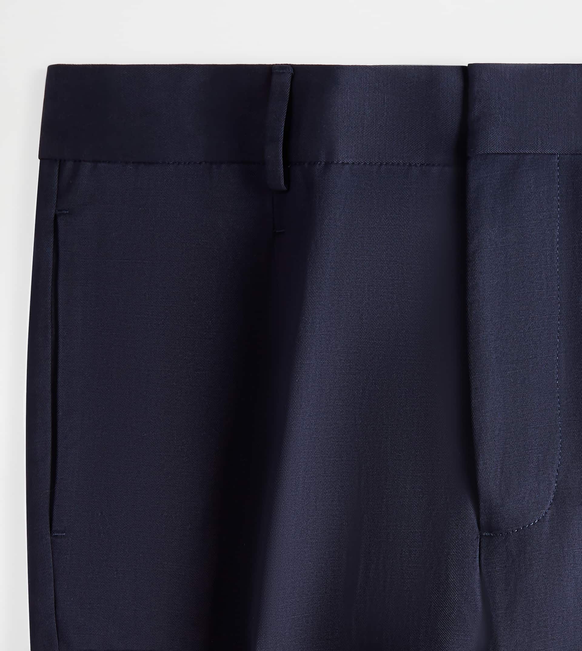 PANTS WITH DARTS - BLUE - 3