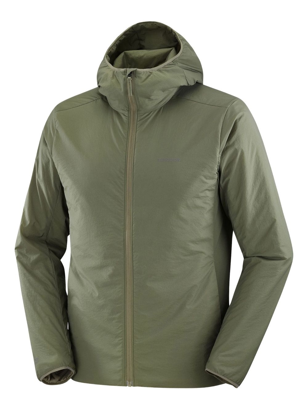 hooded zip-up jacket - 1