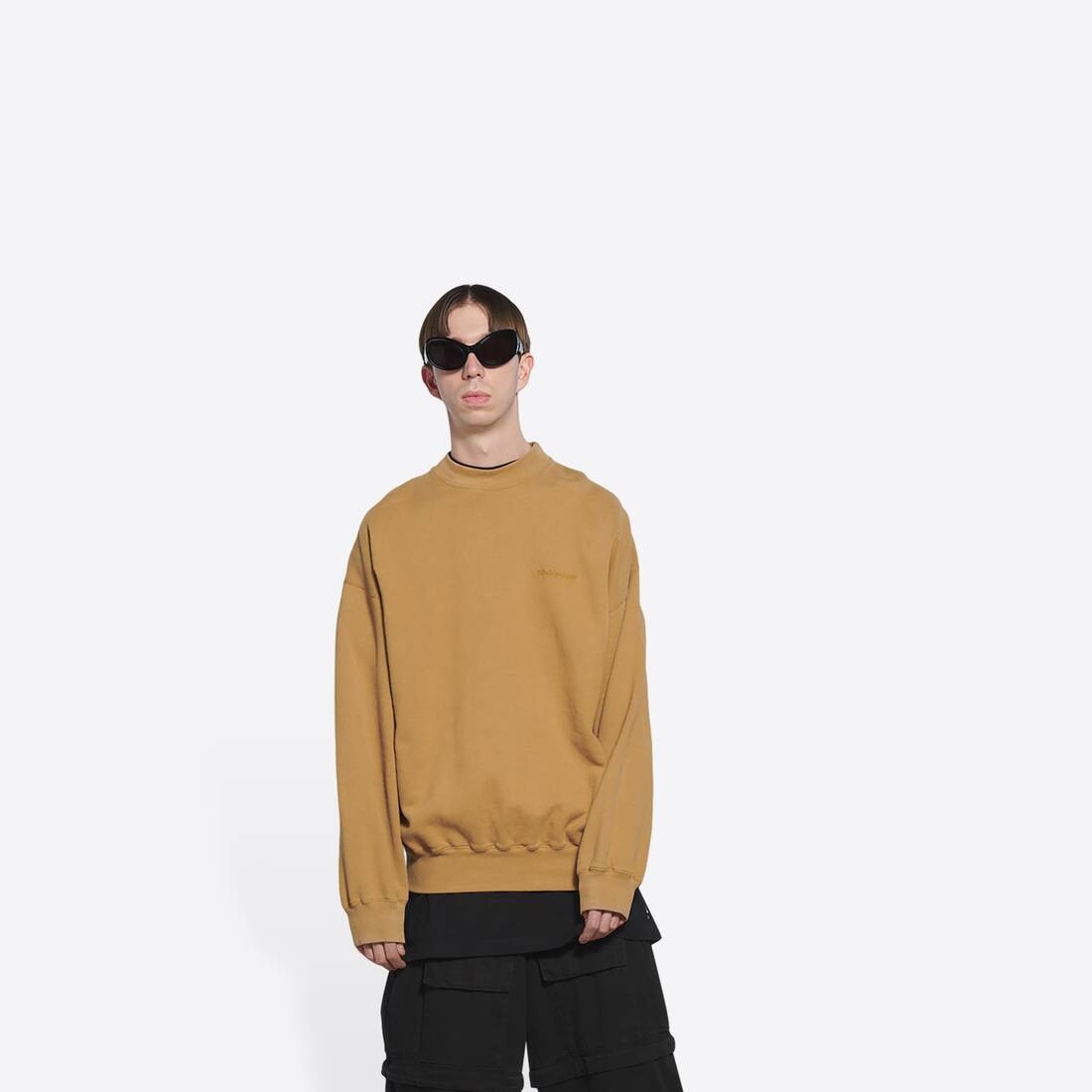 Bb Corp Crewneck in Beige - 3