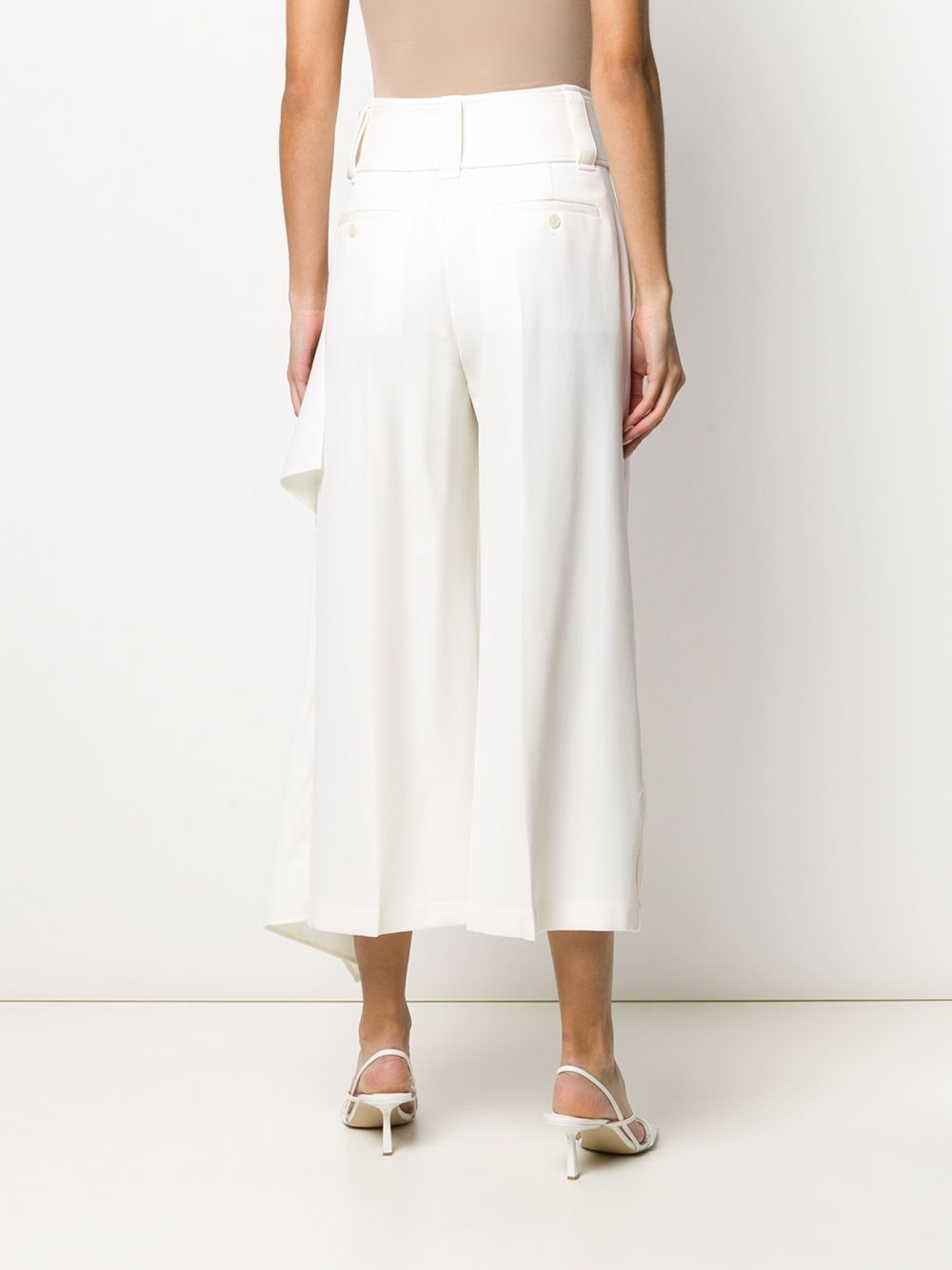 belted cropped trousers - 4