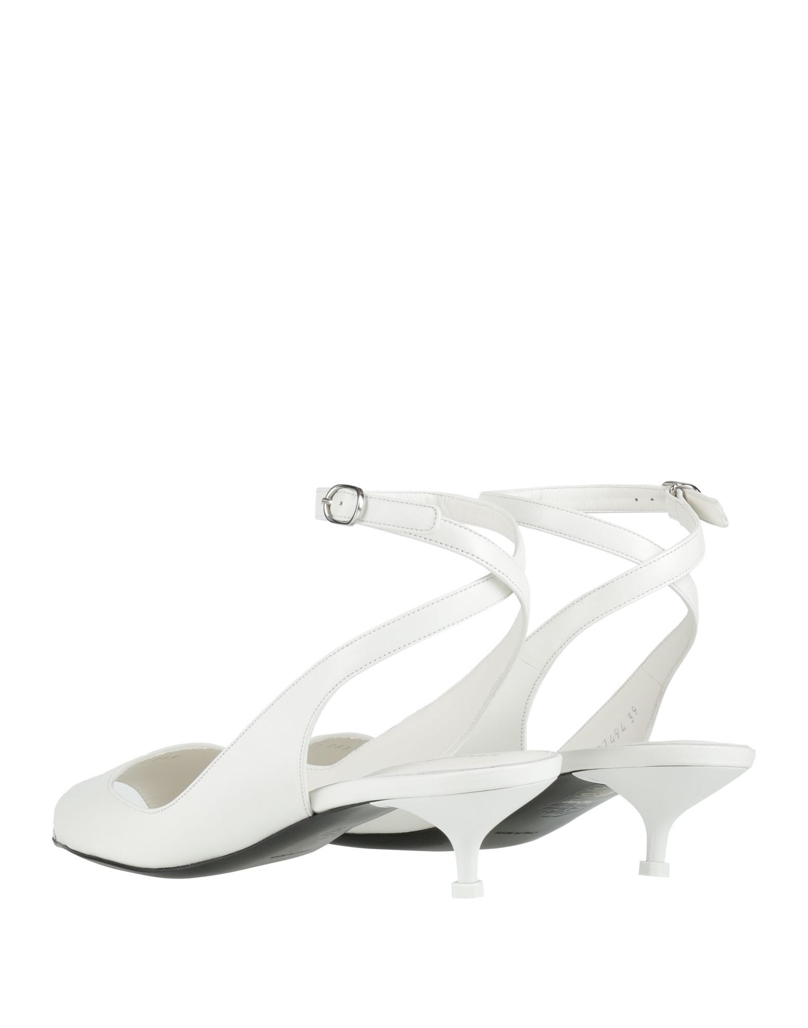White Women's Sandals - 3