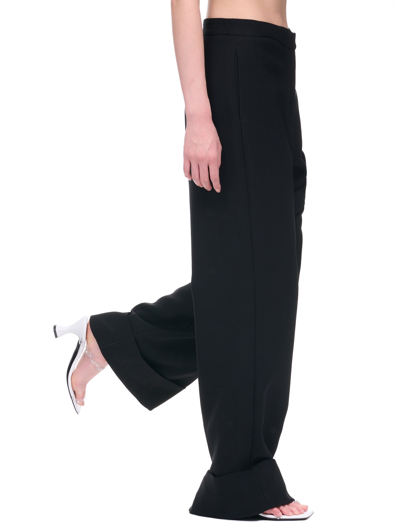 Wide Cuff Trousers - 5