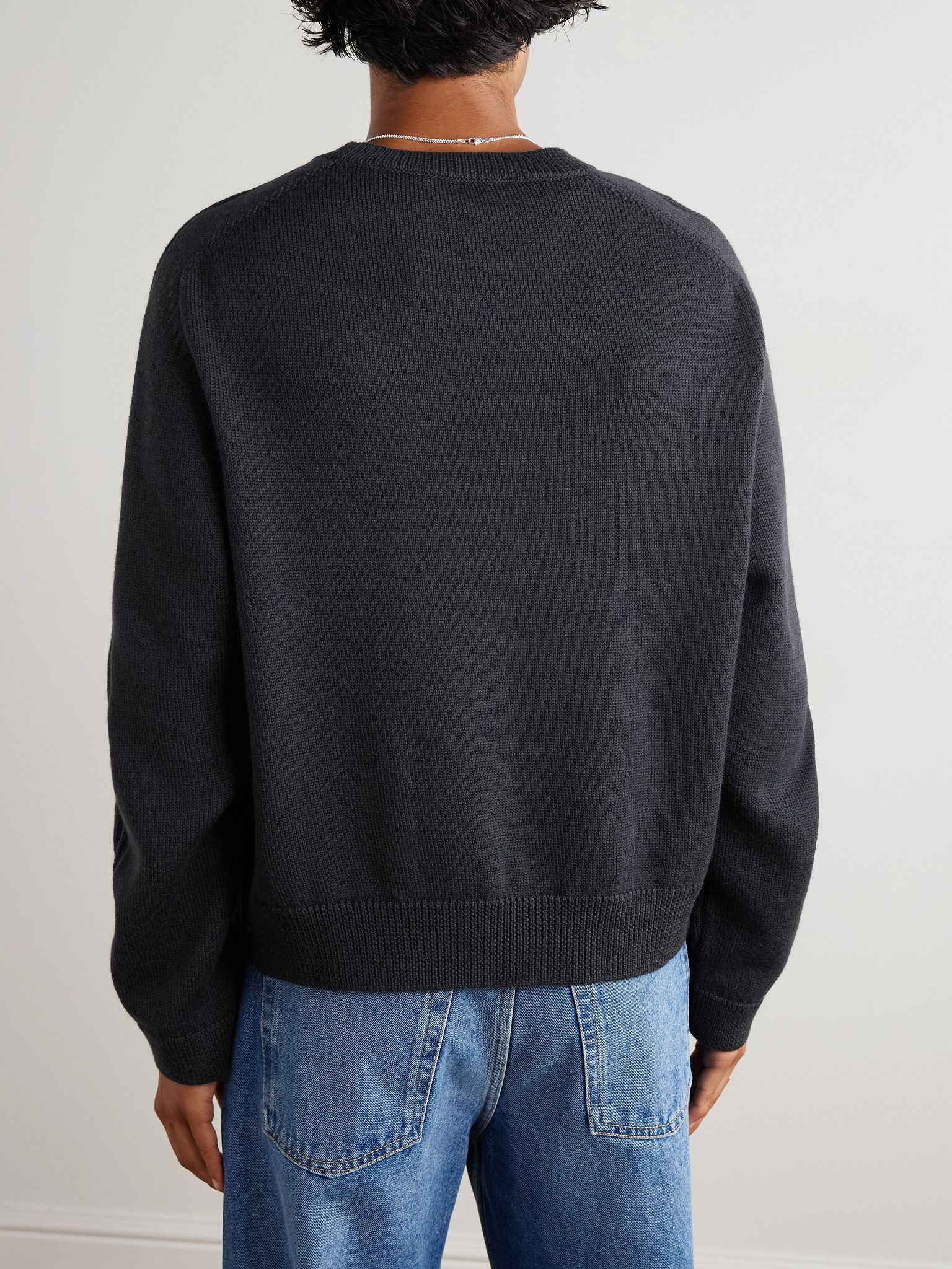 True Merino Wool Sweater Black - 3