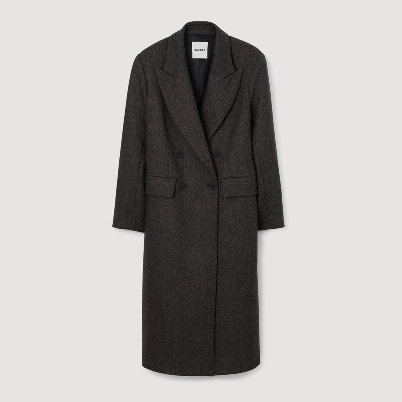 FITTED DOUBLE-BREASTED COAT 1