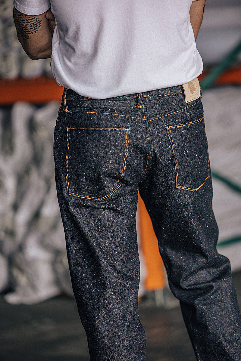 [The Studio] The Barrel Classic Straight Old Nep - Indigo Raw 13.5oz Selvedge 4