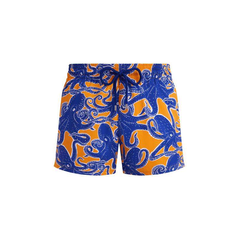 Men Stretch Short Swim Trunks Poulpes - 1