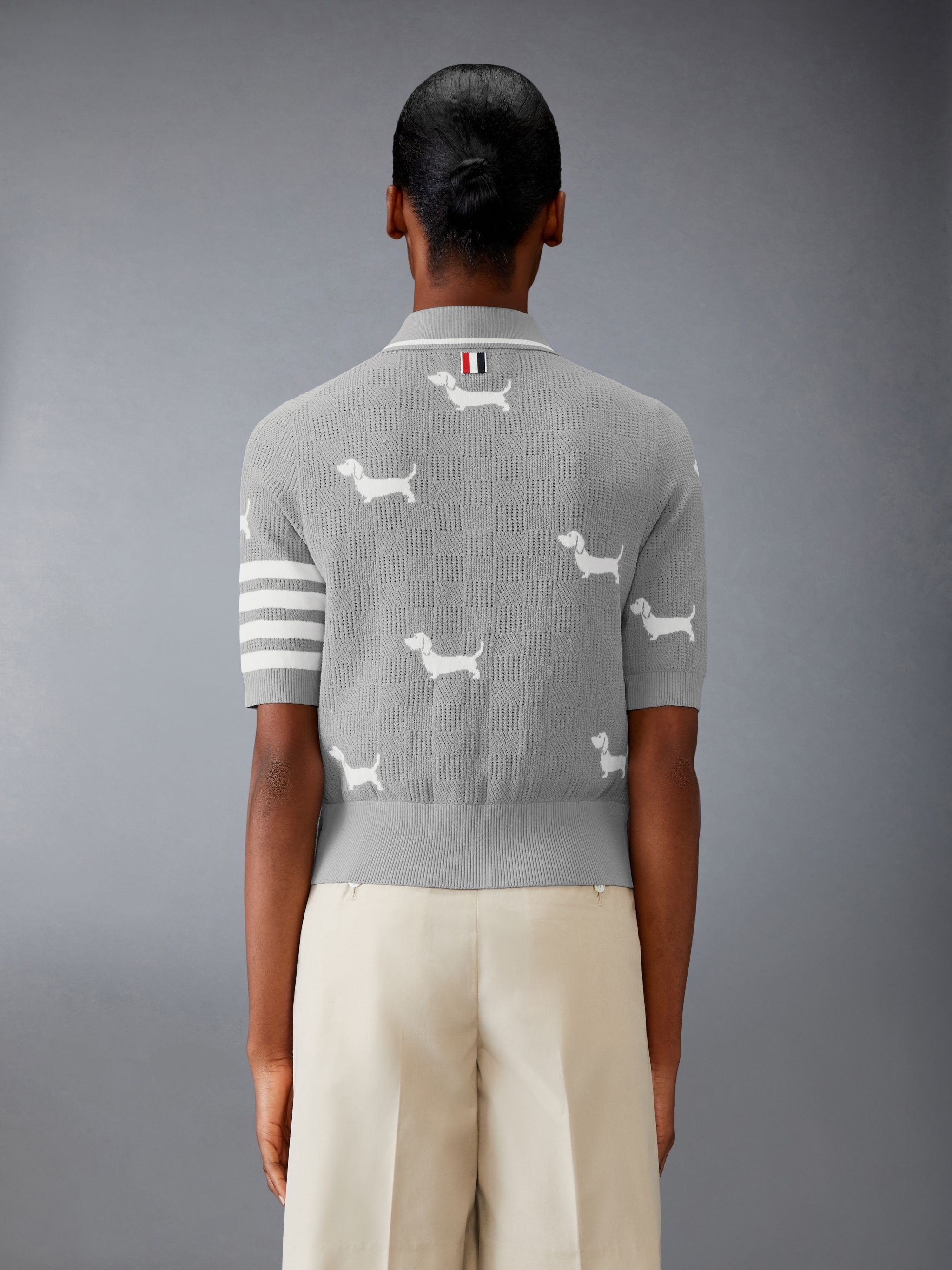 4-Bar Hector Pointelle Polo - 2