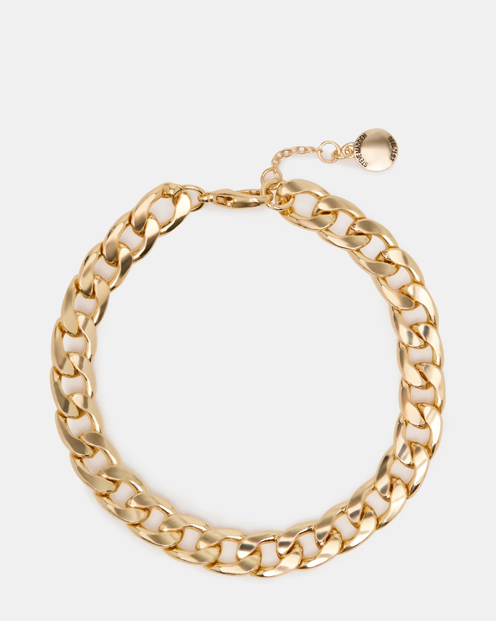 LINK CHAIN ANKLET GOLD - 1