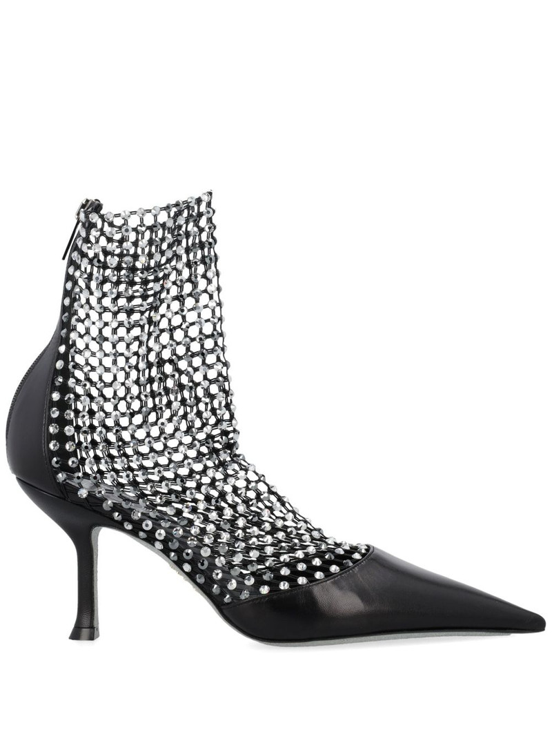 crystal-embellished sock boots 1