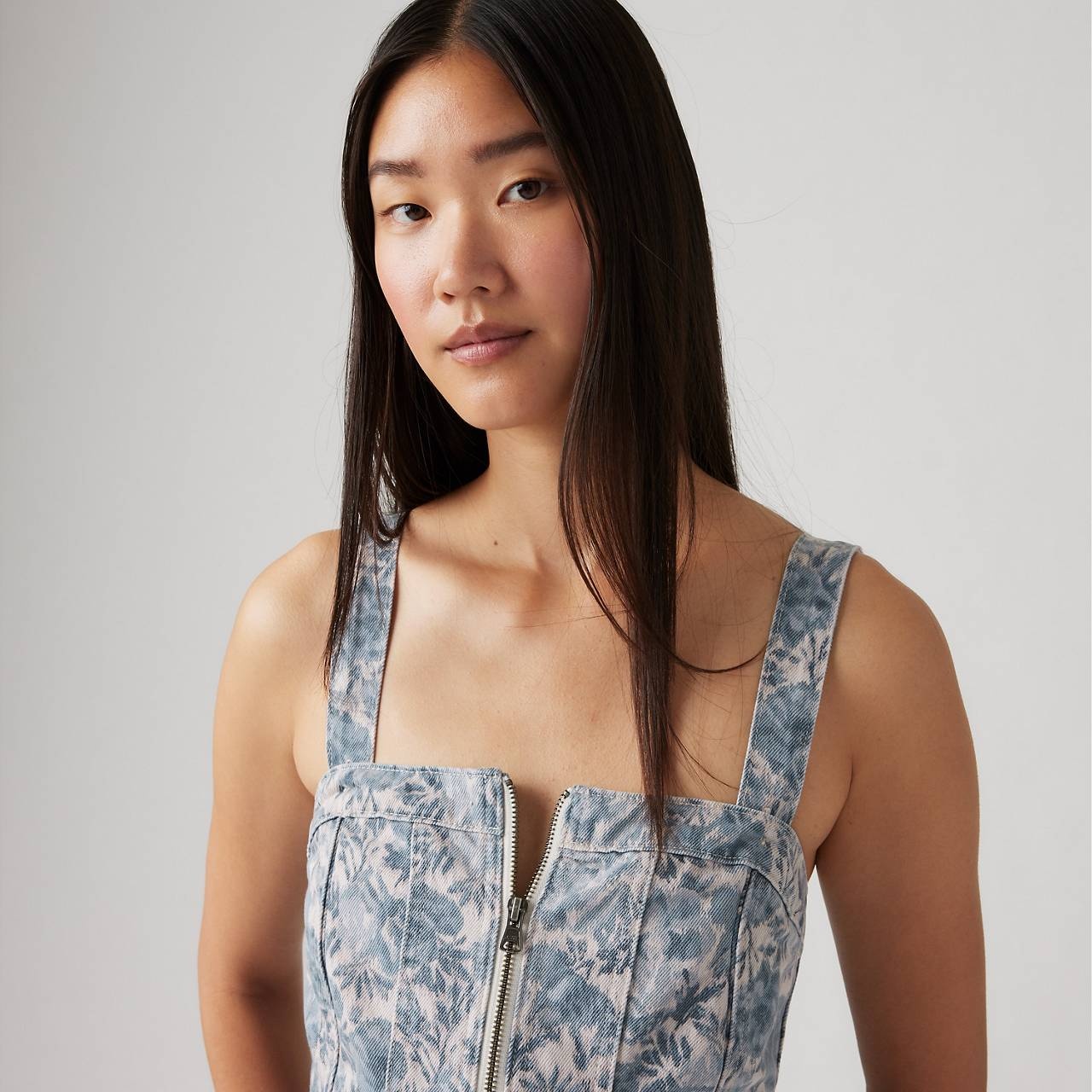 SCULPTED BUSTIER TOP - 5