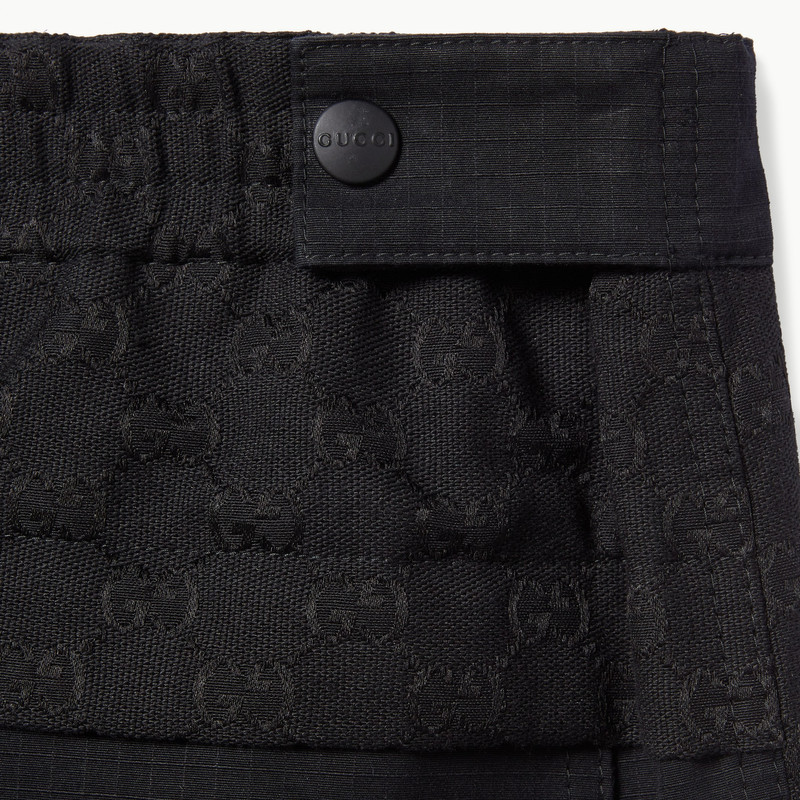 Cotton ripstop pant with canvas insert 6