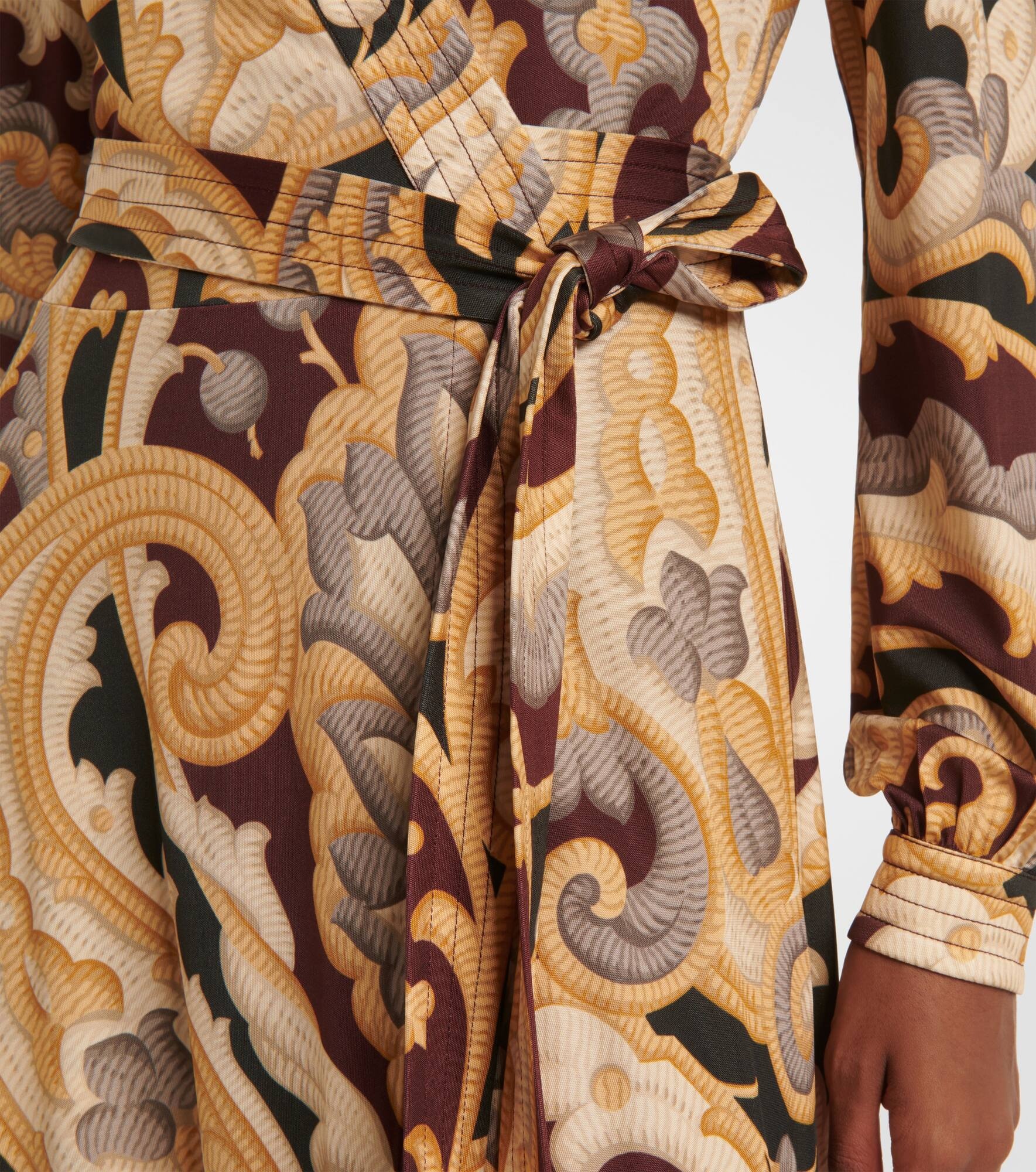 Printed midi dress - 5