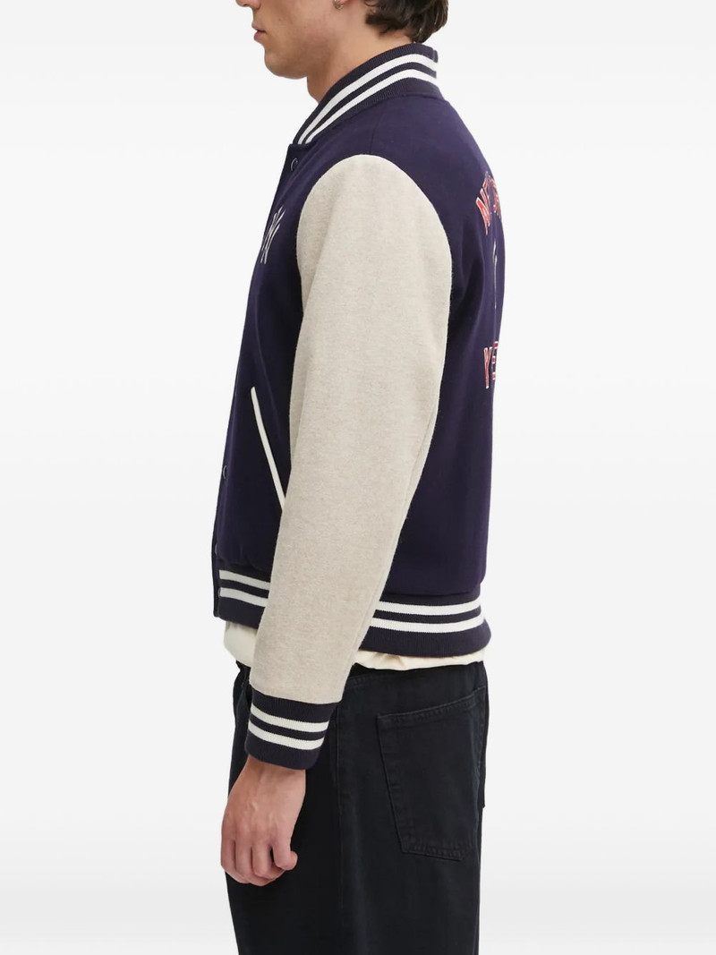 Sporty & Rich logo striped jacket outlook