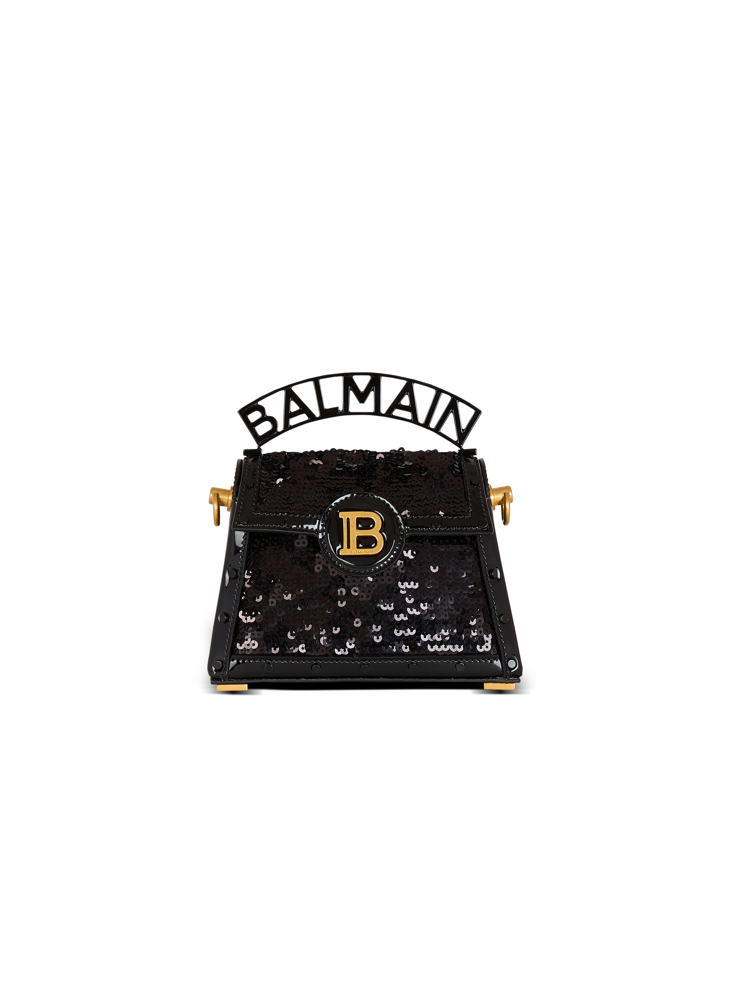 B-Buzz Dynasty Small bag in patent leather and sequins - 1