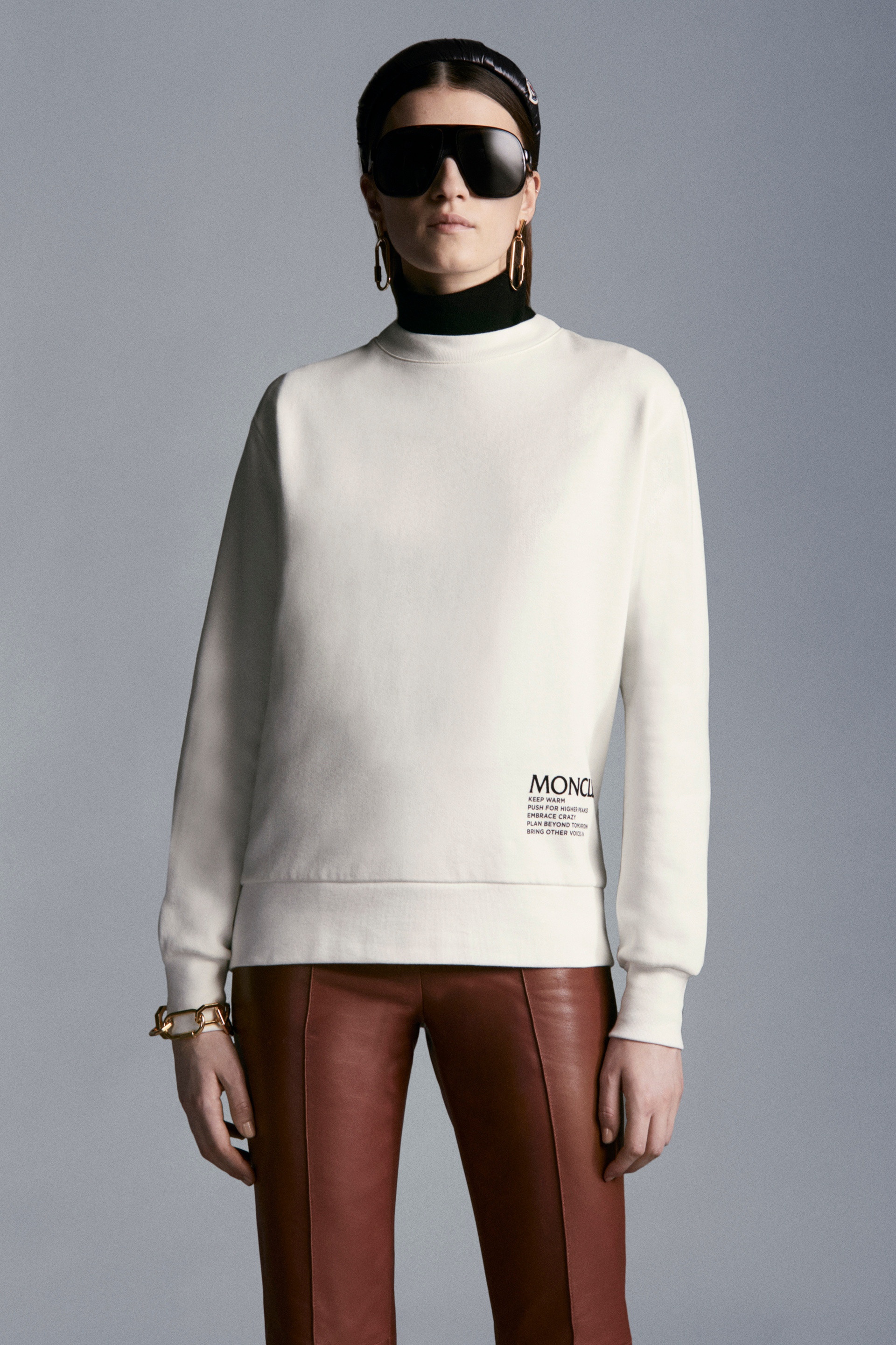 Sweatshirt With Lettering - 2